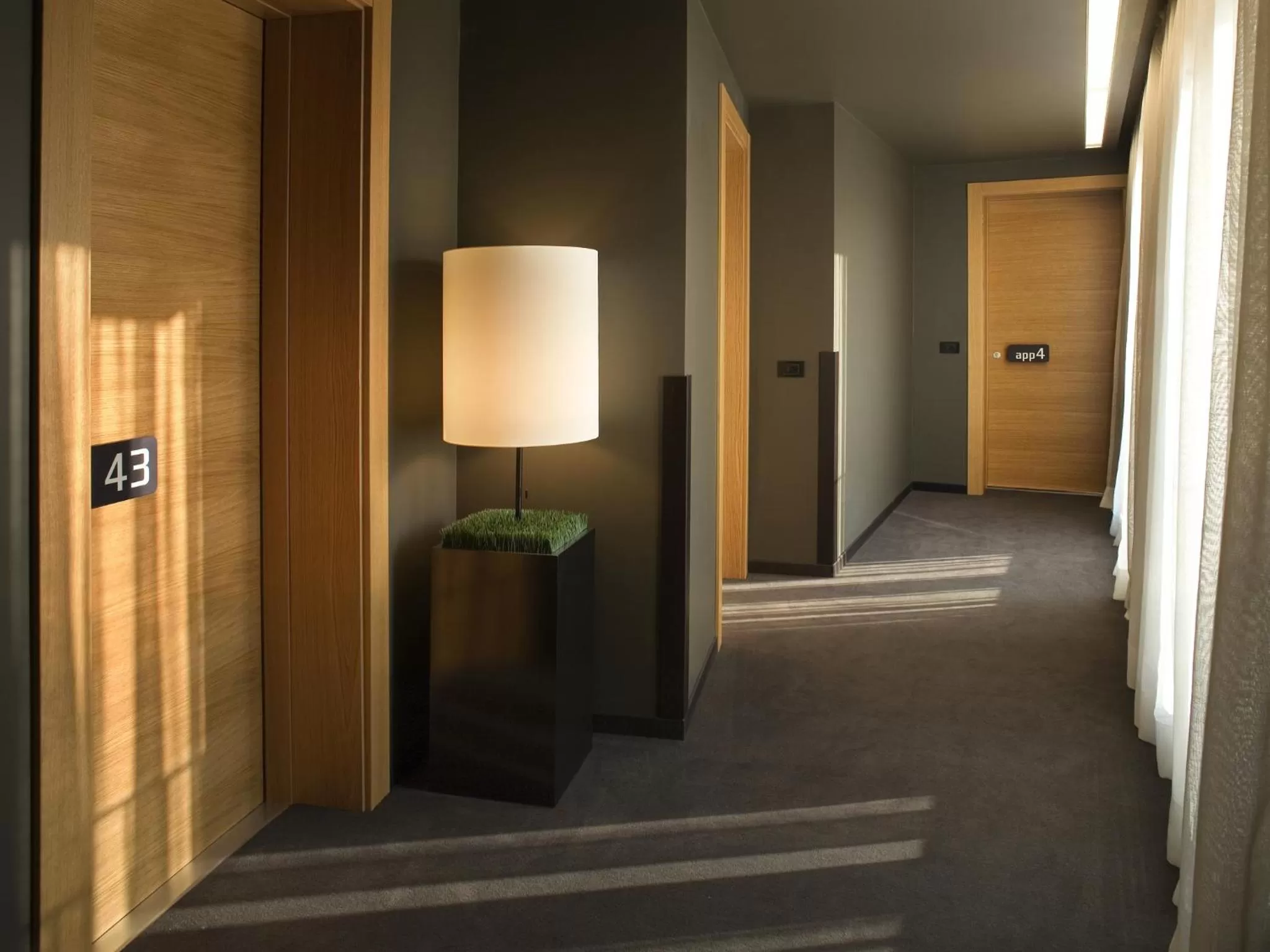 Decorative detail in mOdus Hotel