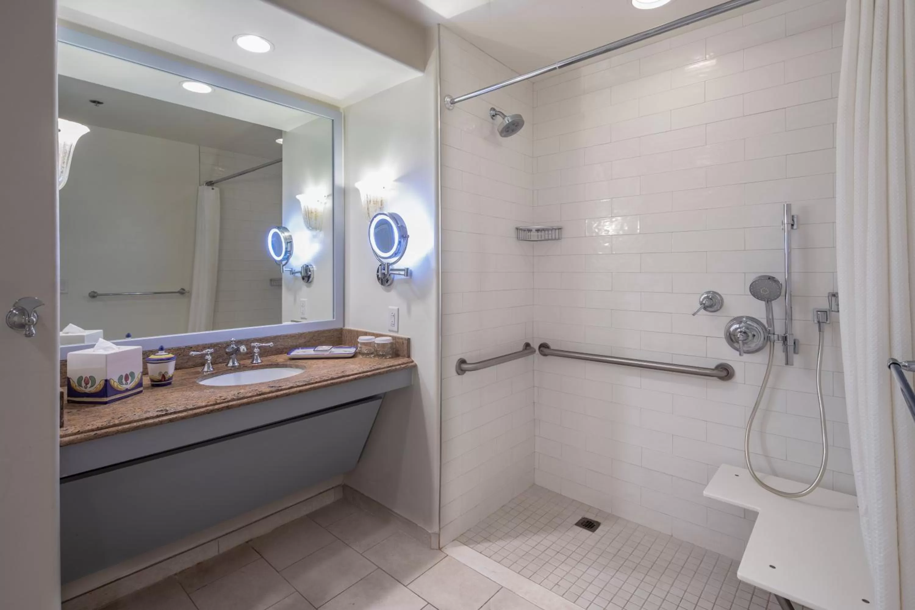 Bathroom in Universal's Loews Portofino Bay Hotel