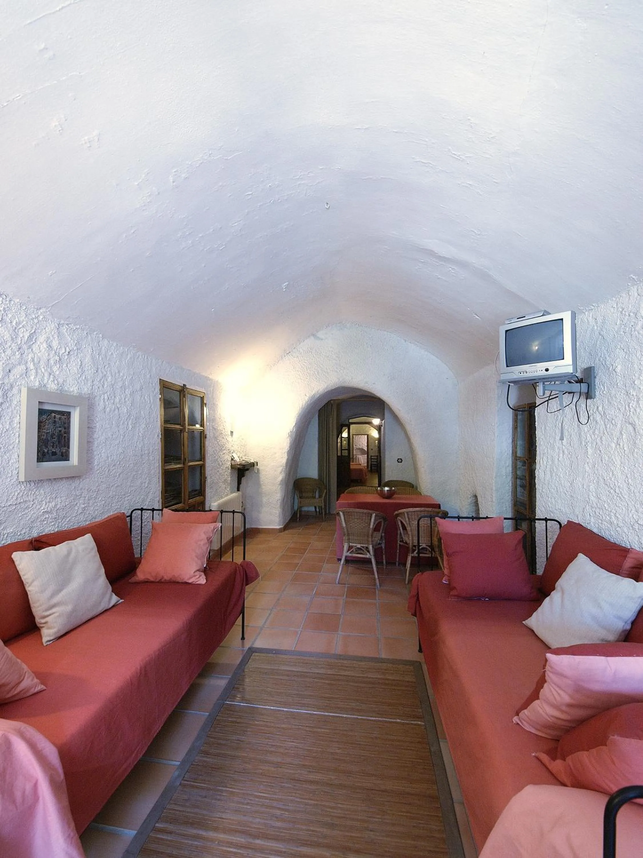 Living room in Casas Cueva y Cortijo La Tala en Guadix