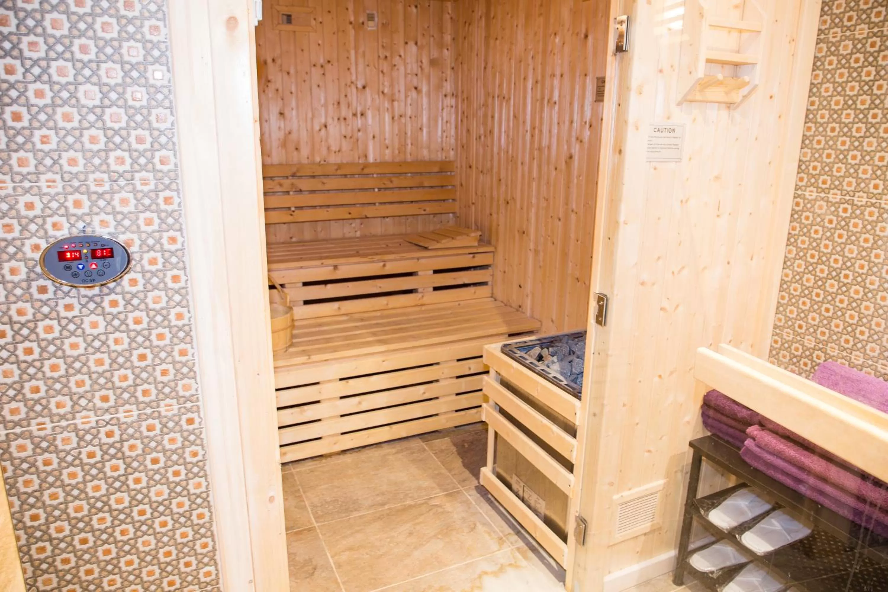 Sauna in The Lansbury Heritage Hotel By Sunday - Canary Wharf London