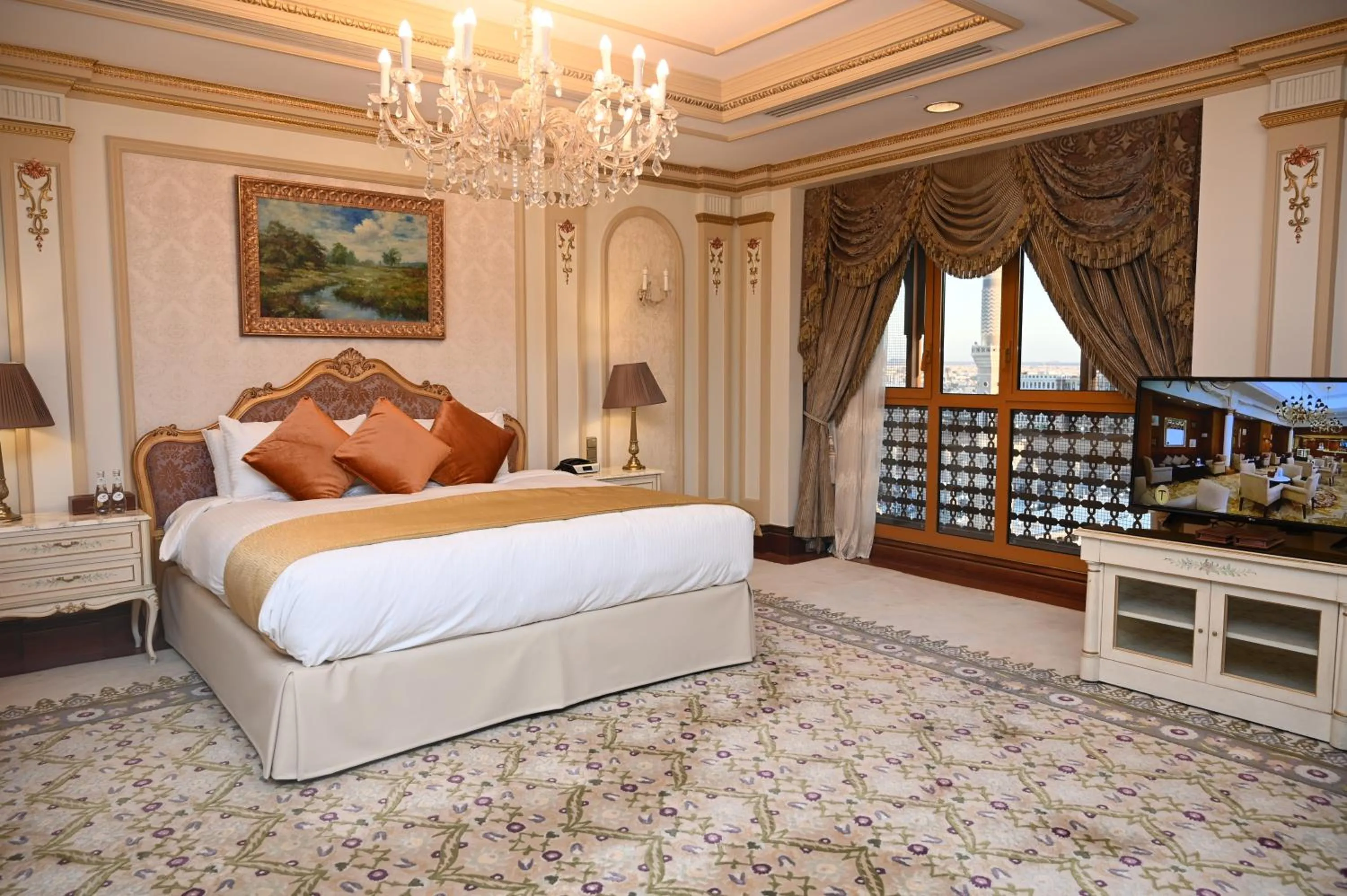 Bed in Dar Al Taqwa Hotel