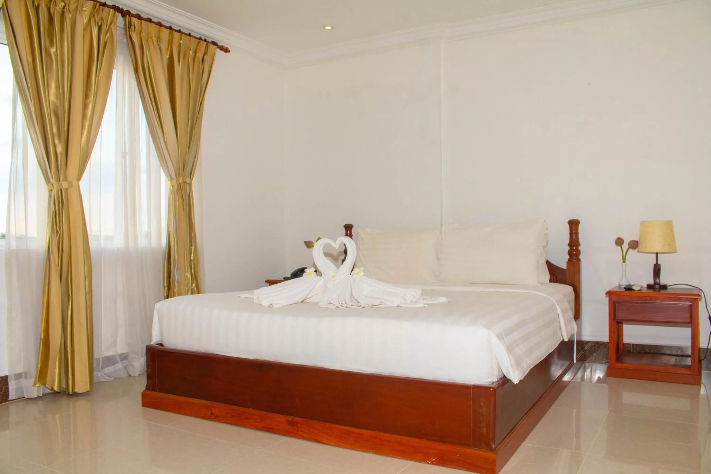 Bed in The Blanc Residence