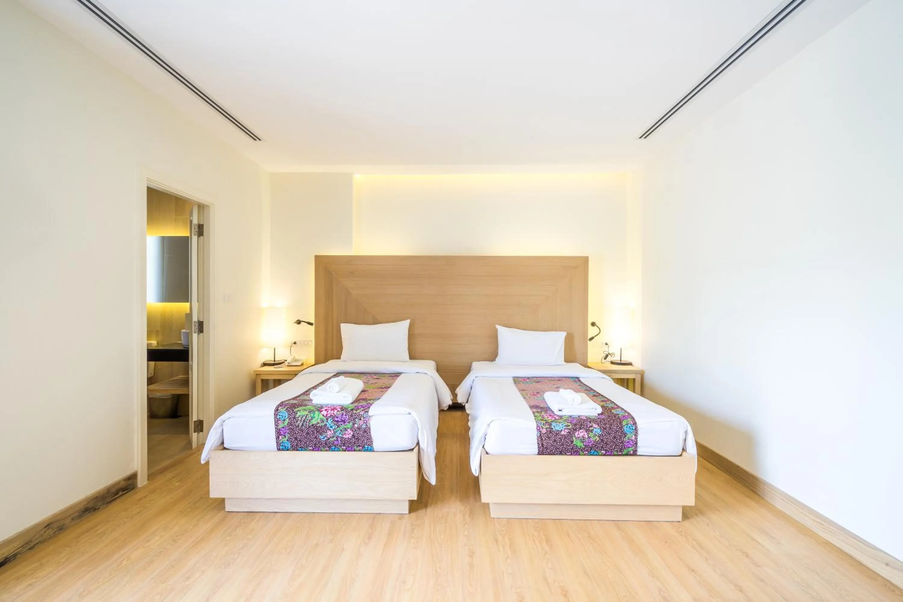 Bedroom, Bed in Baan Suwantawe