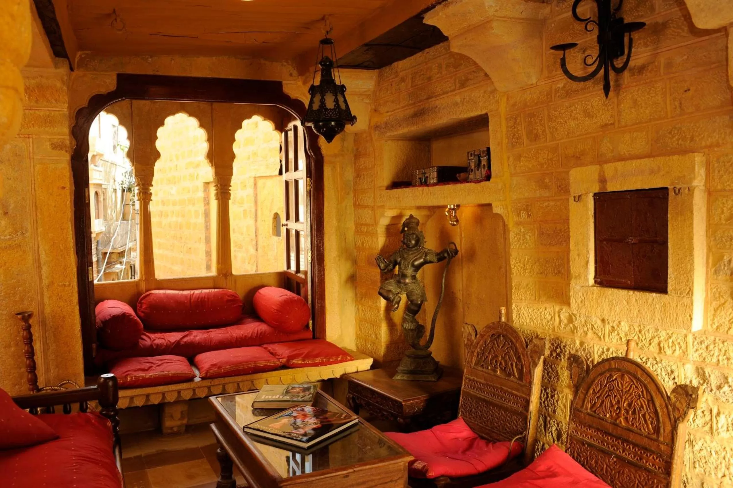 Photo of the whole room, Seating Area in Killa Bhawan