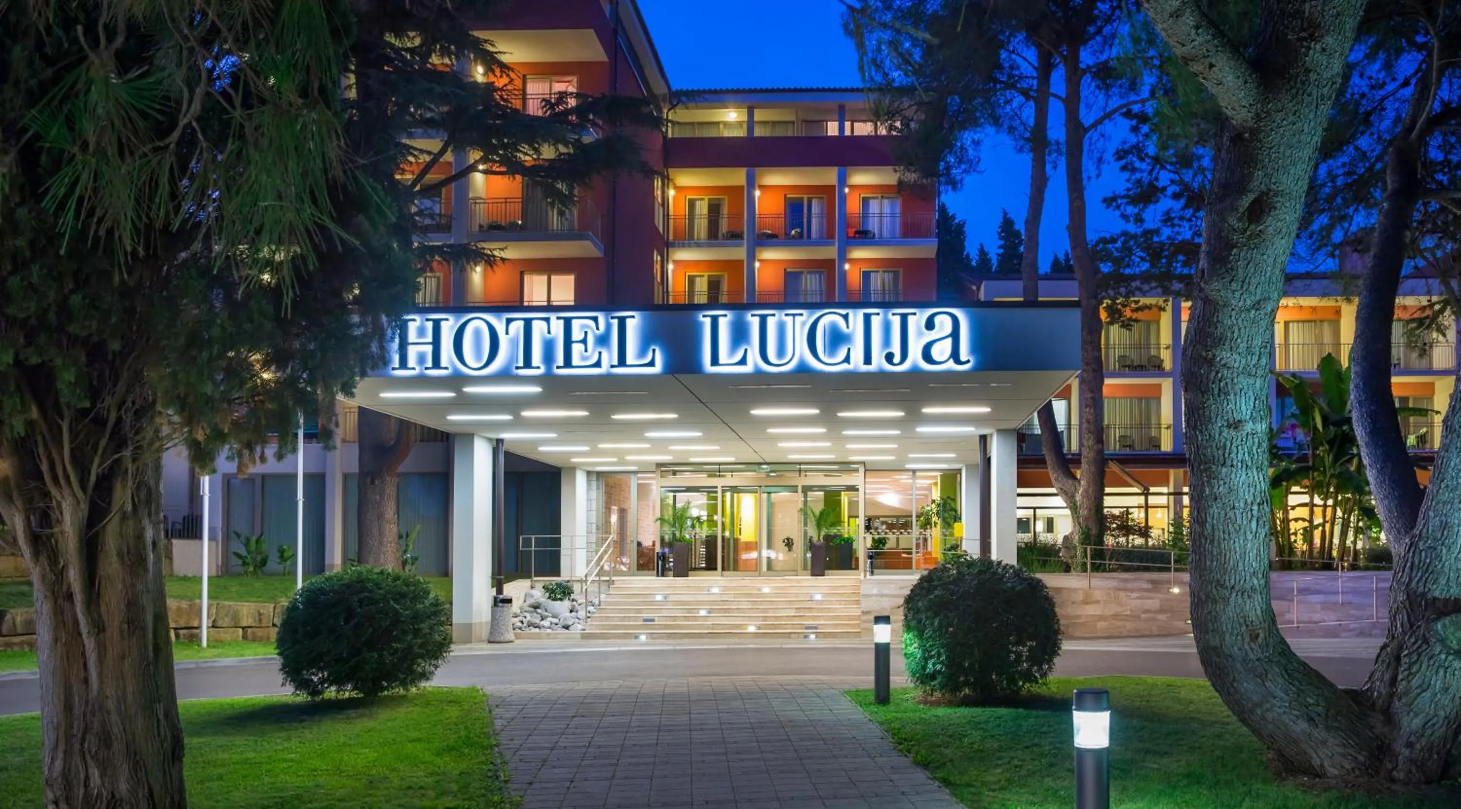 Property building in Remisens Hotel LUCIJA