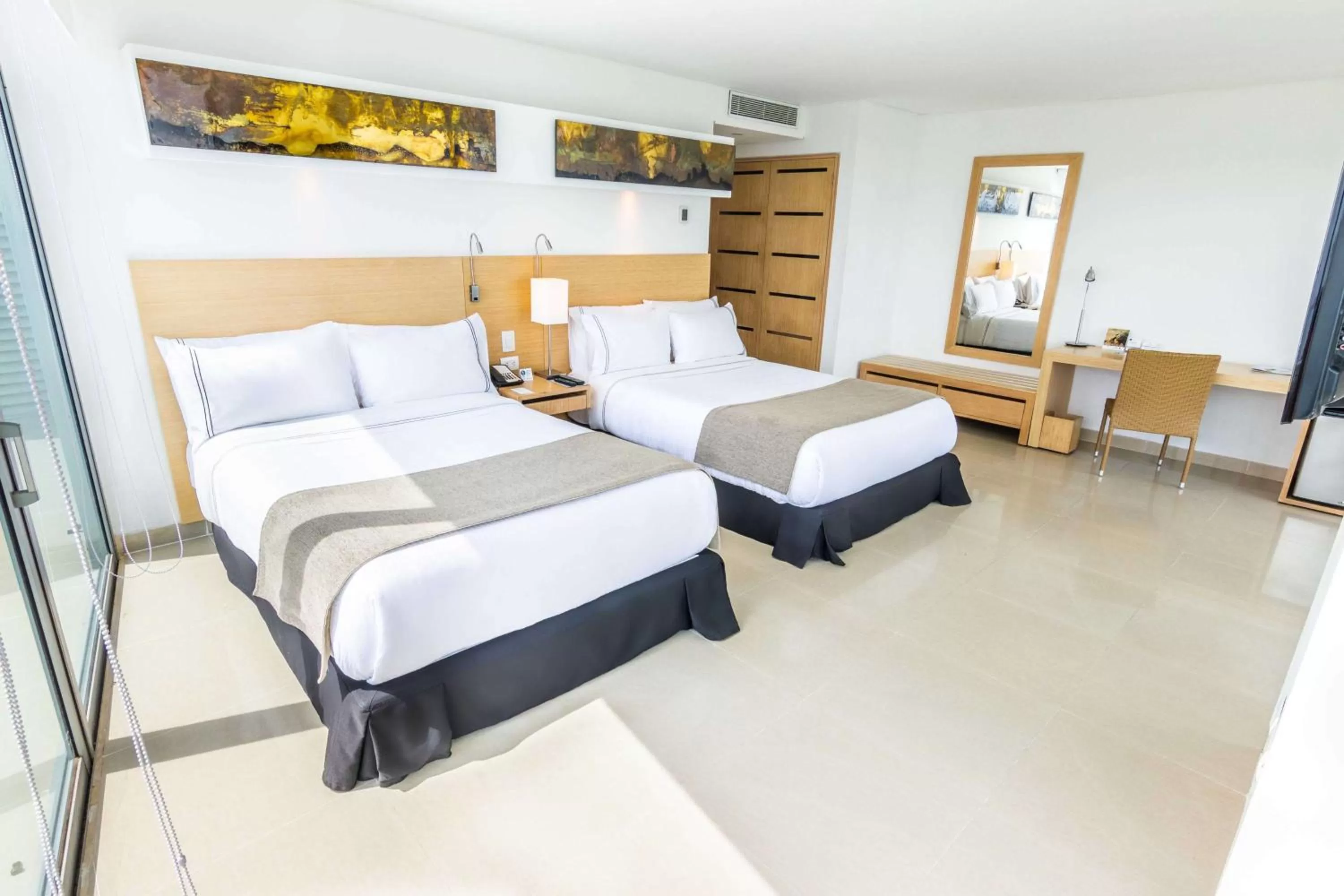 Bed in Sonesta Hotel Cartagena