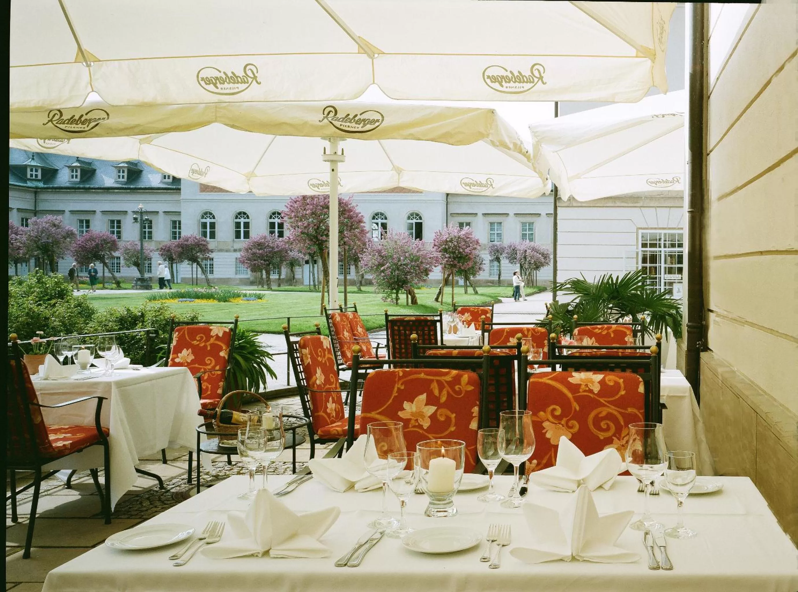 Balcony/Terrace in Schloss Hotel Dresden Pillnitz
