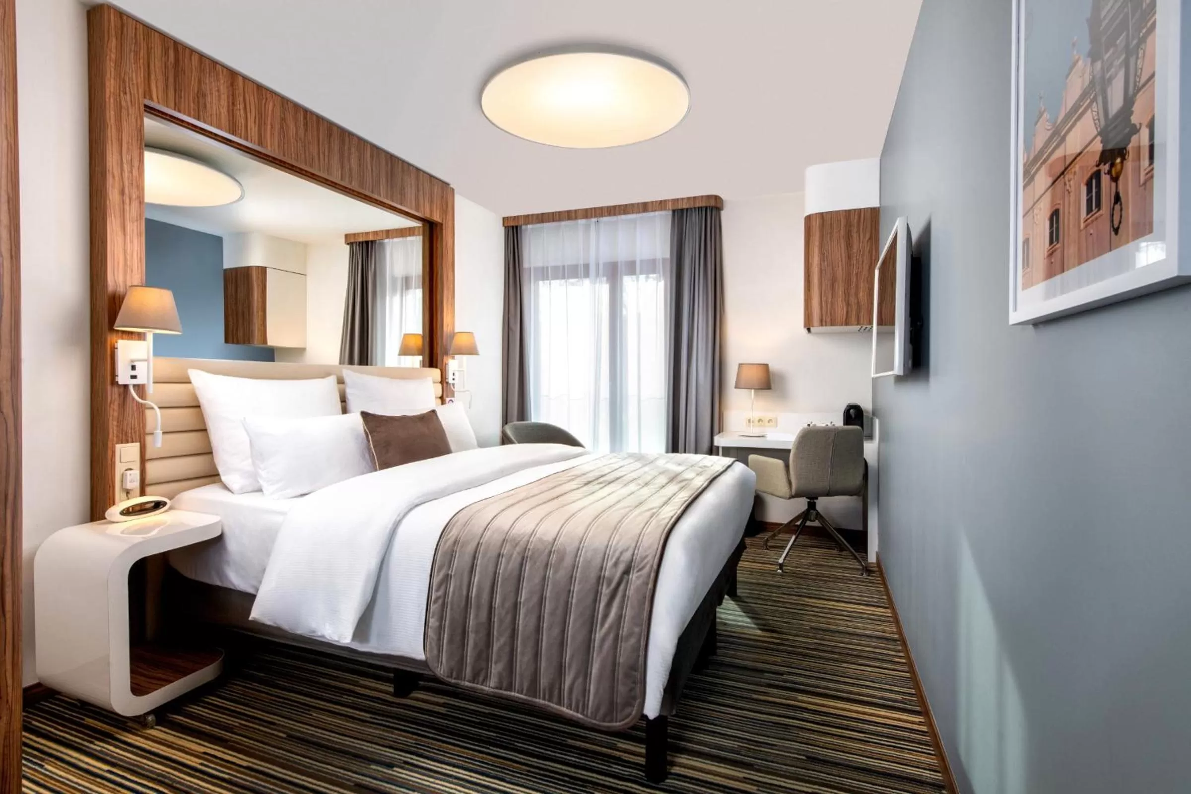 Bedroom, Bed in Leonardo Boutique Hotel Krakow City Center