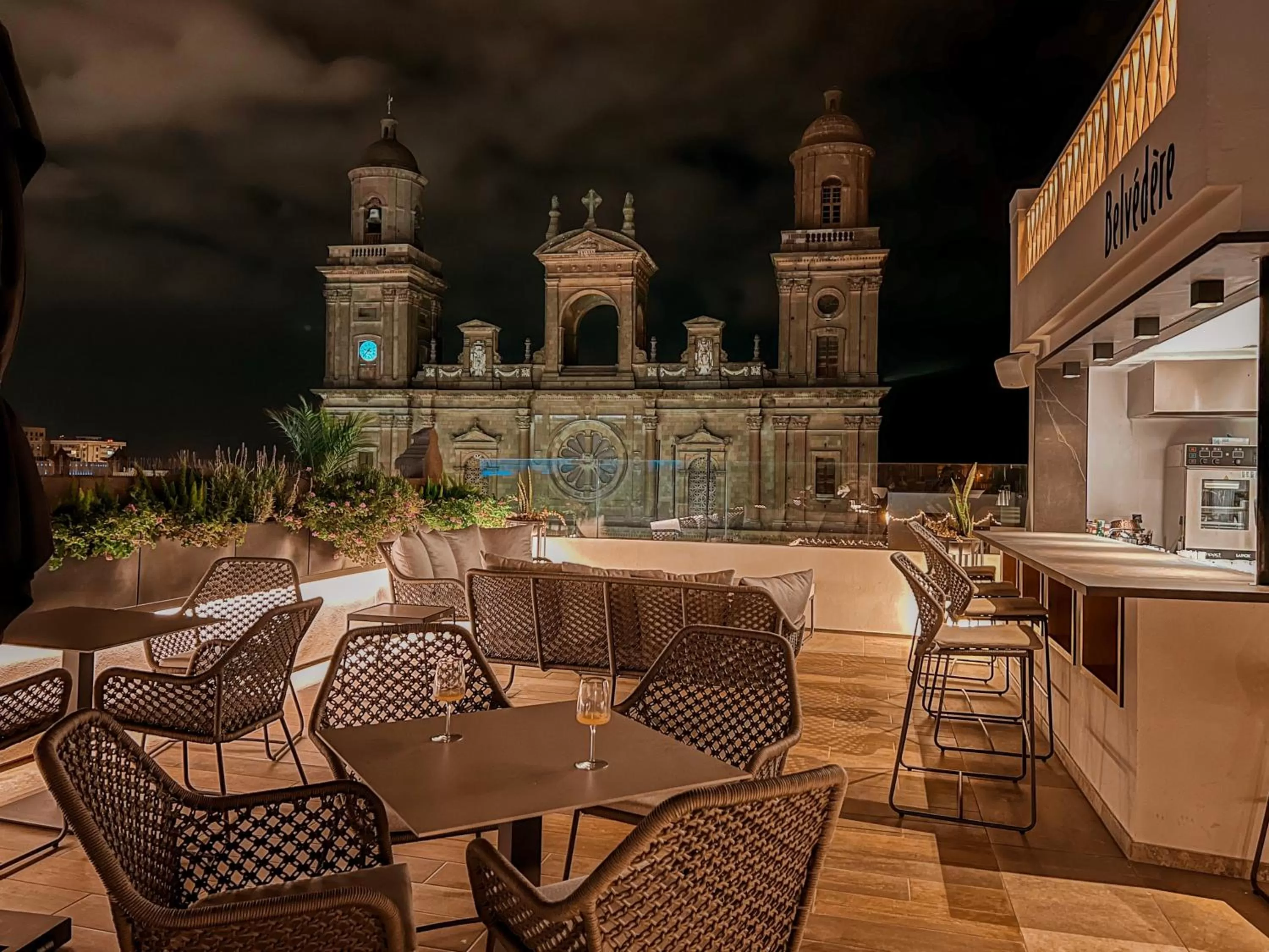 Balcony/Terrace in Boutique Hotel Cordial Plaza Mayor de Santa Ana