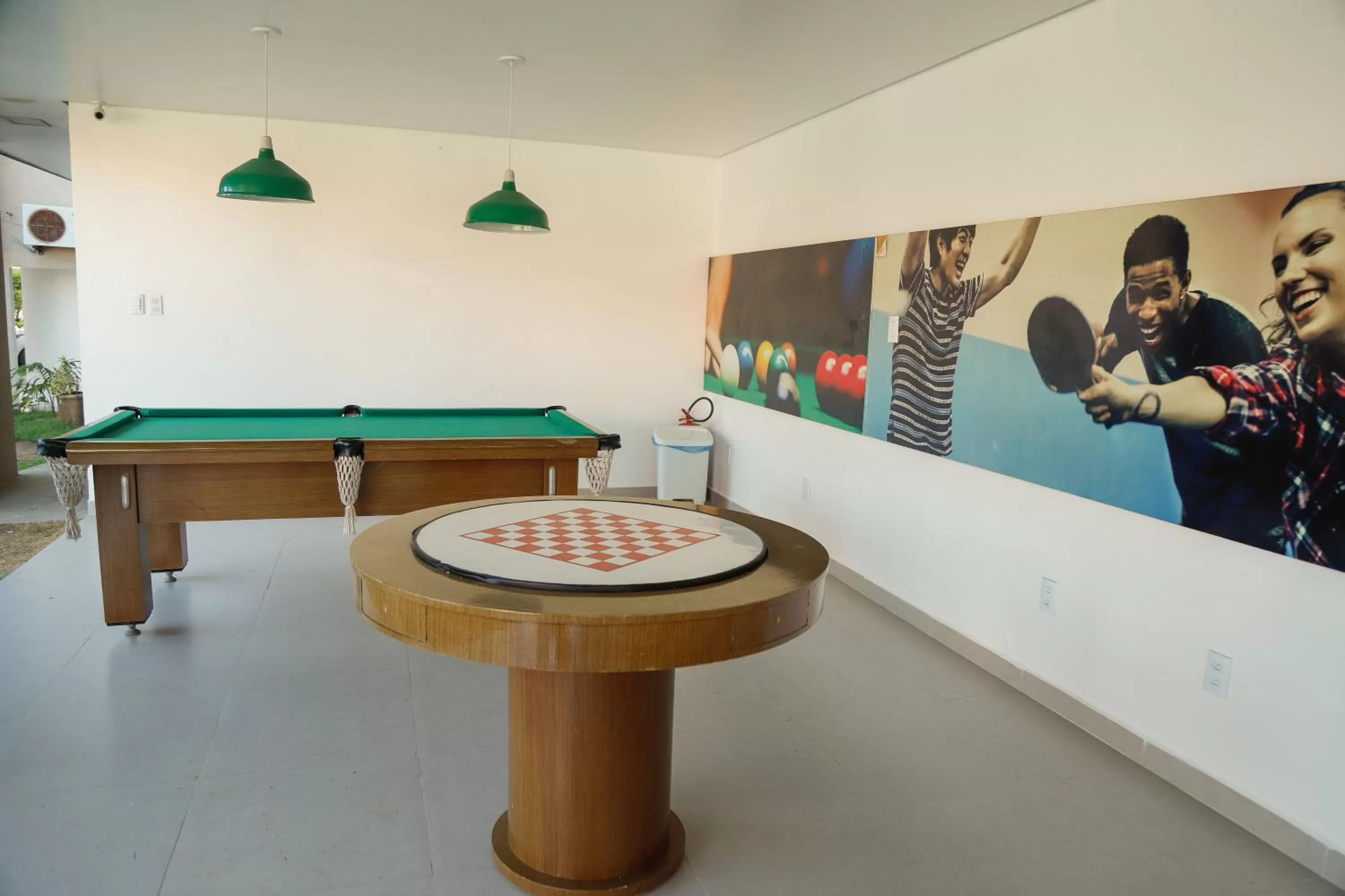 Billiards in Pousada Sol e Mar