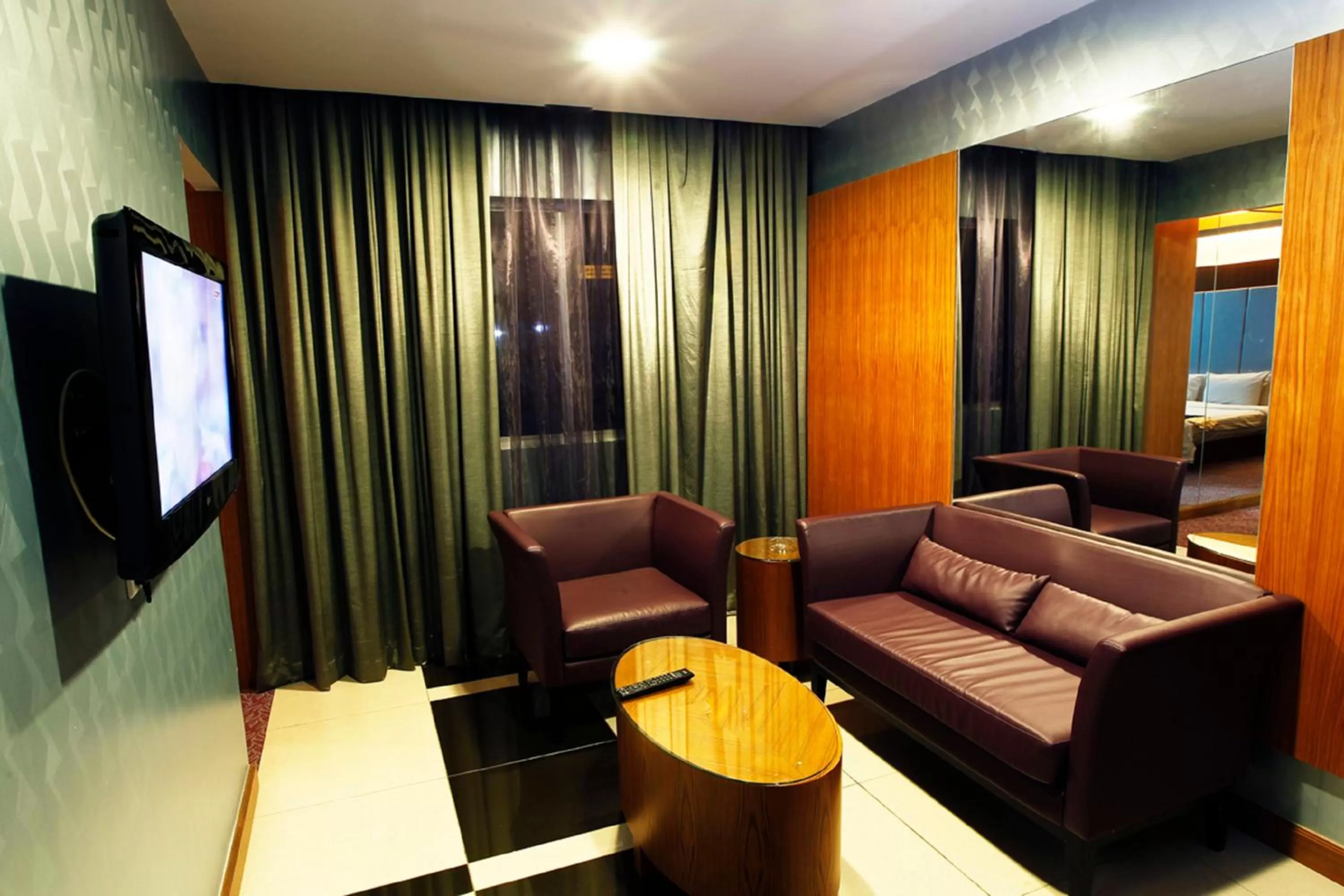 Living room in Kinabalu Daya Hotel