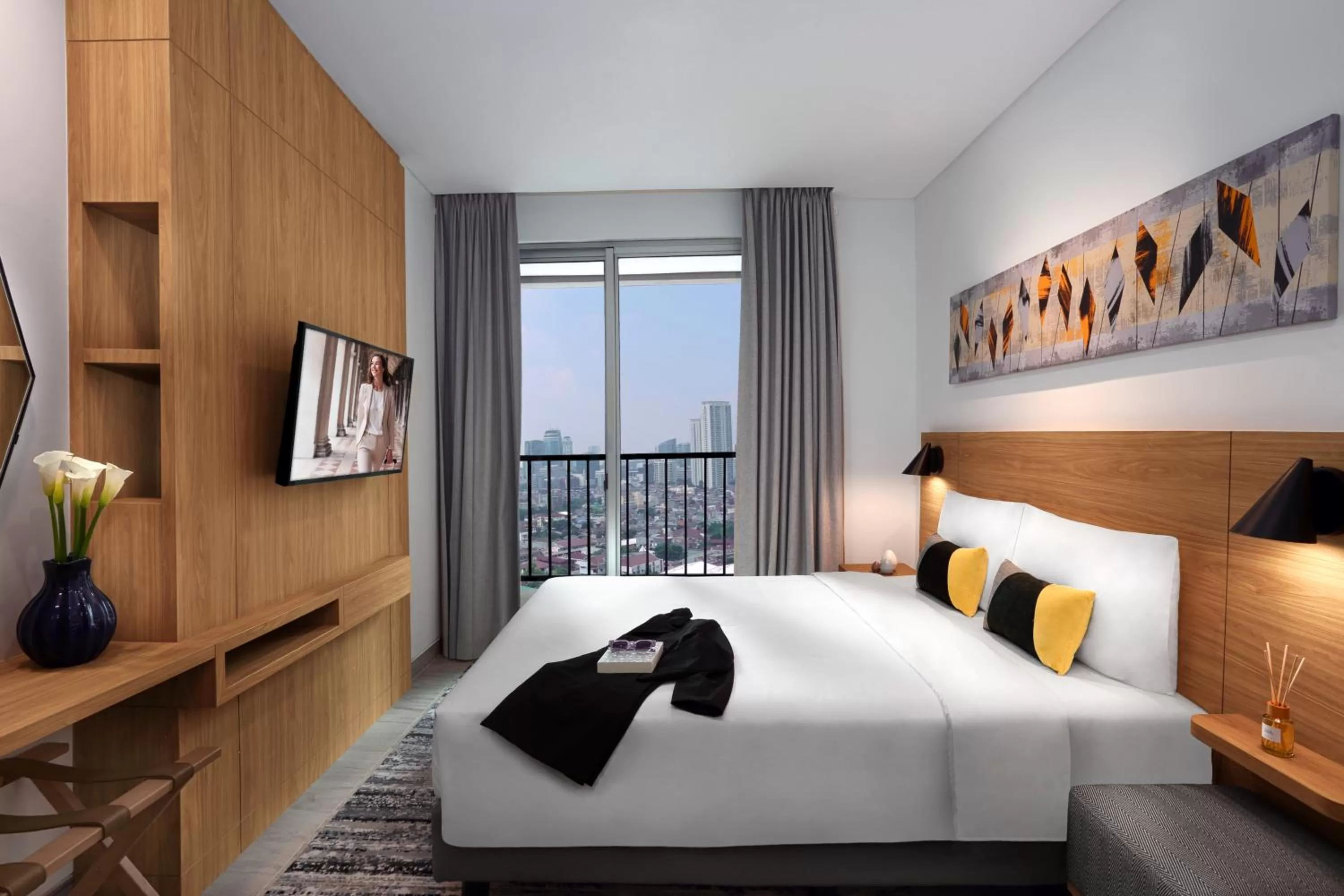 Bed in Citadines Sudirman Jakarta