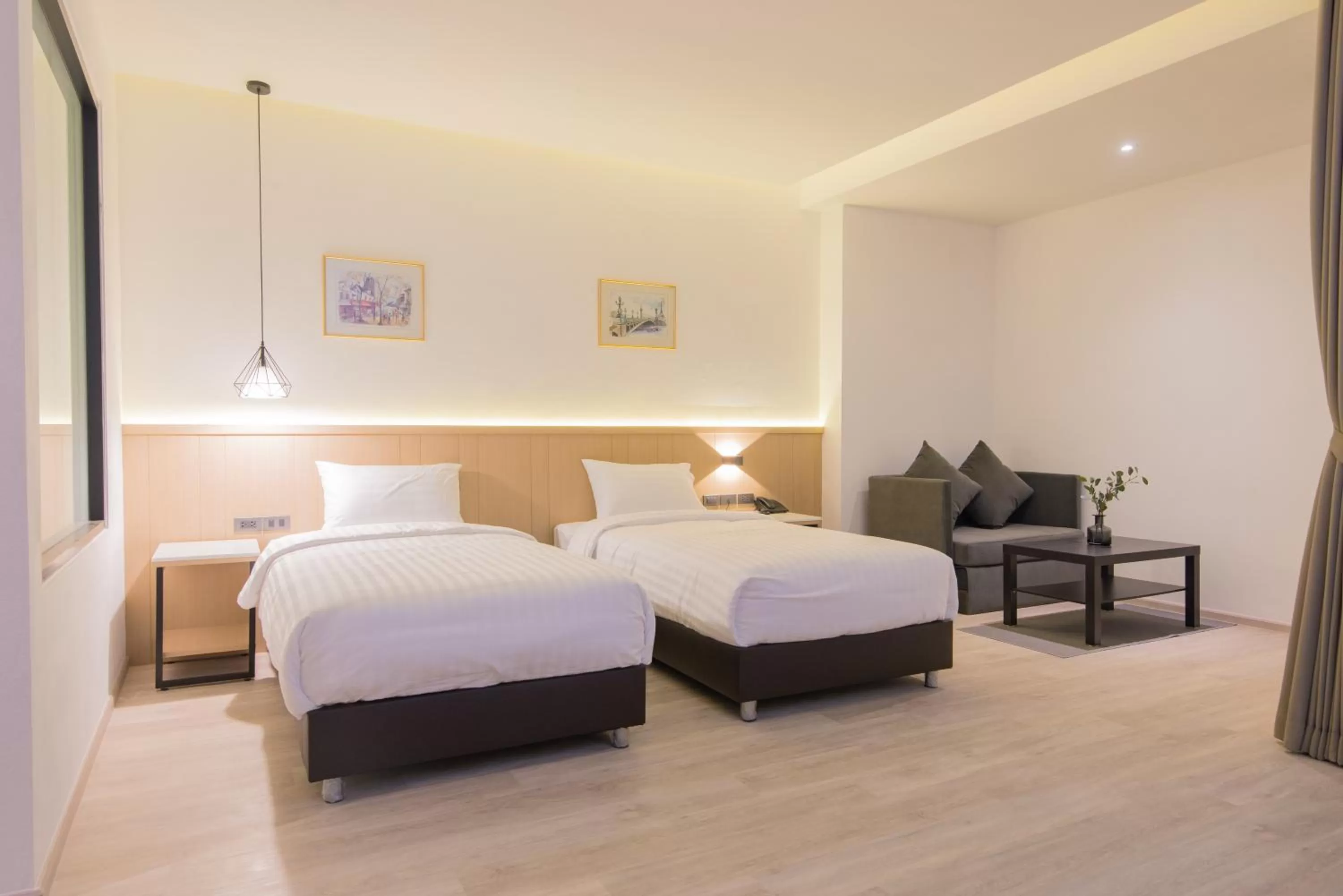 Bed in Madison Bangkok Hotel