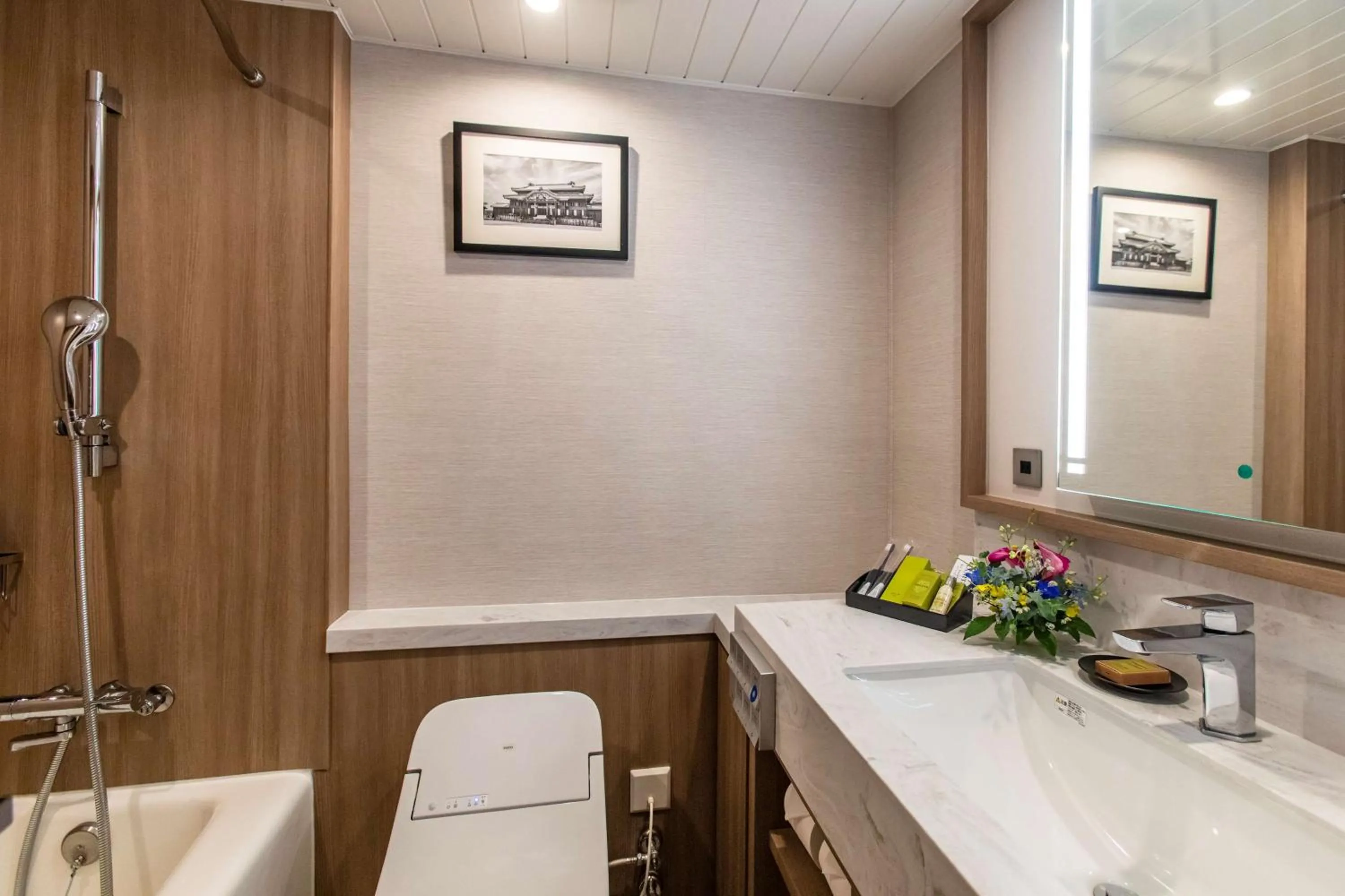 Bathroom in DoubleTree by Hilton Naha Shuri Castle