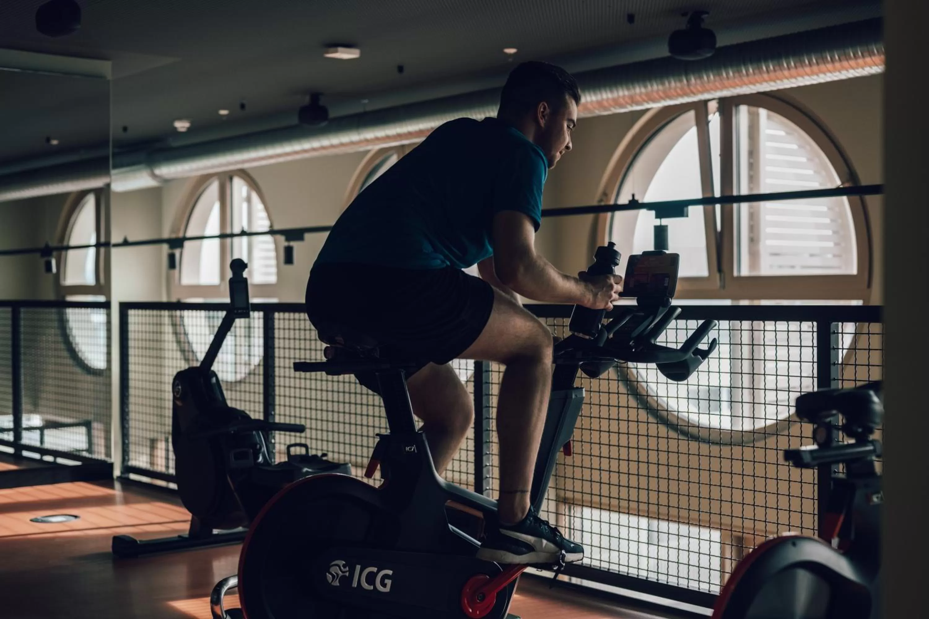 Fitness centre/facilities in Revo Munich