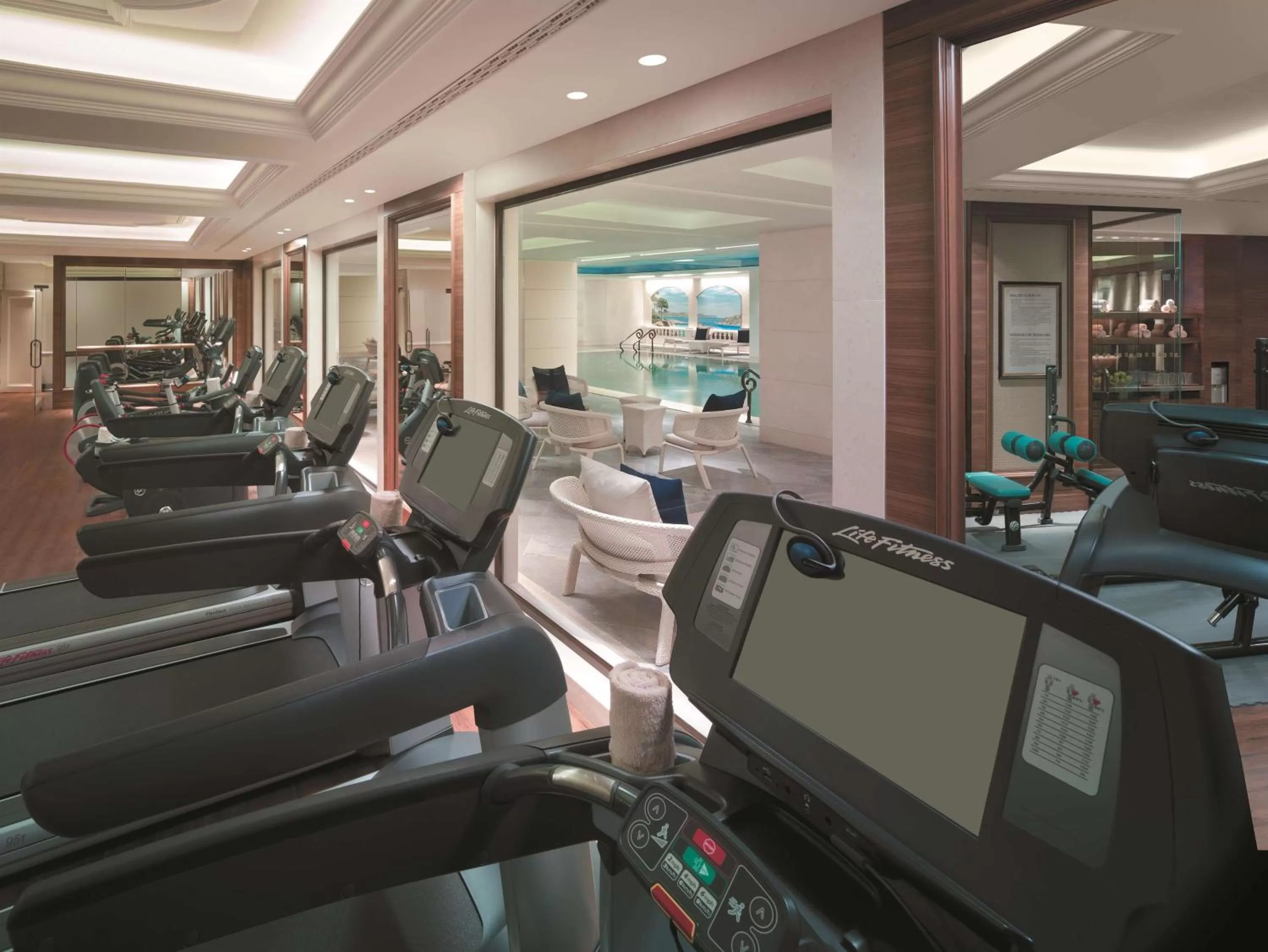 Fitness centre/facilities in Shangri-La Bosphorus, Istanbul