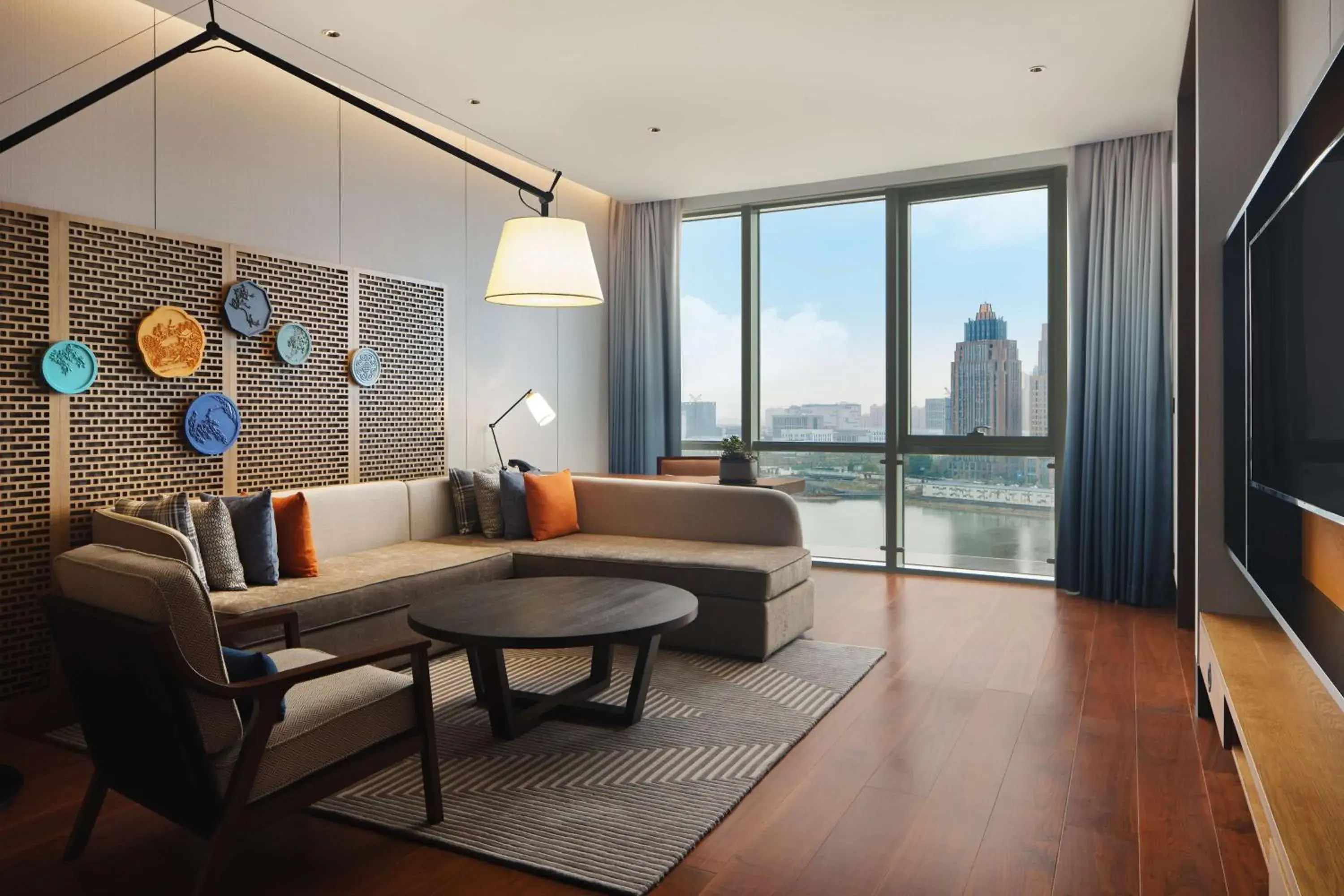 Premium King Suite with Lake View in Canopy By Hilton Hangzhou Jinsha Lake Premium King Suite with Lake View in Canopy By Hilton Hangzhou Jinsha Lake
