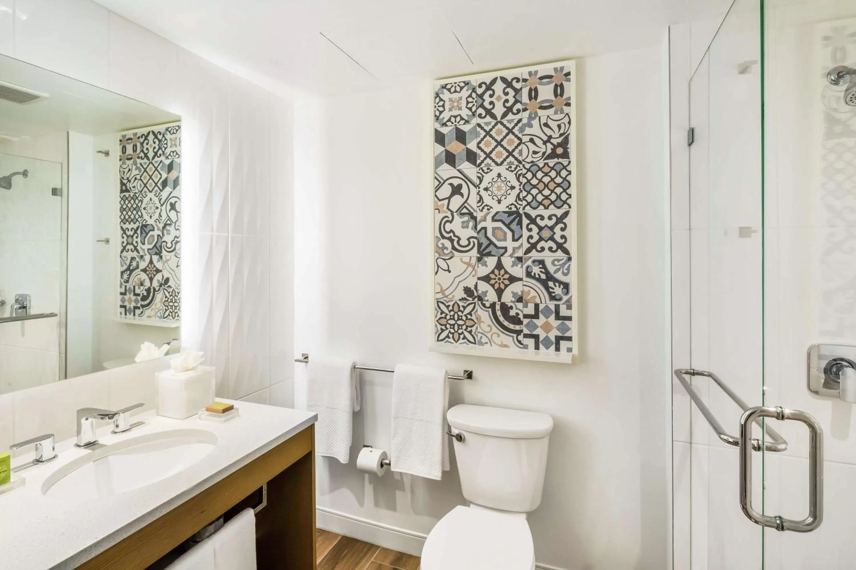 Bathroom in Hilton Miami Dadeland