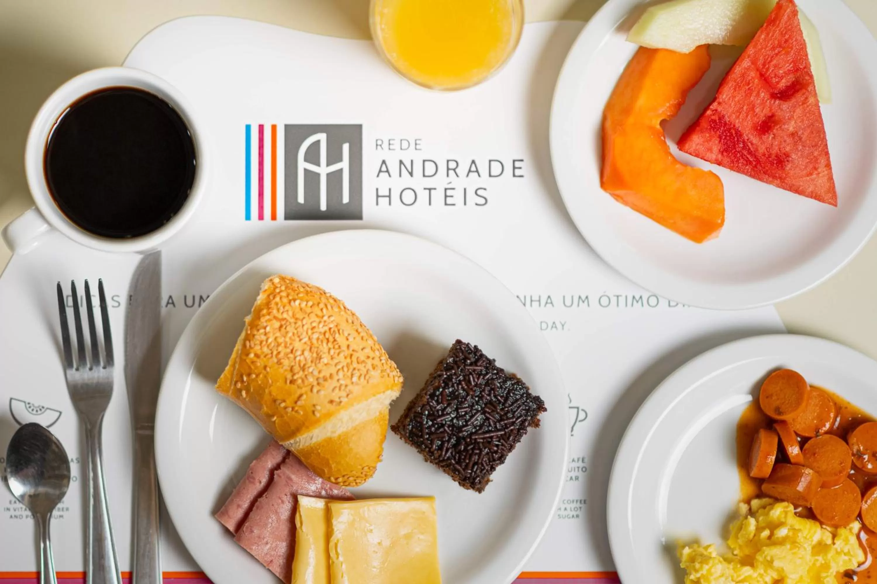 Buffet breakfast in Rede Andrade Express