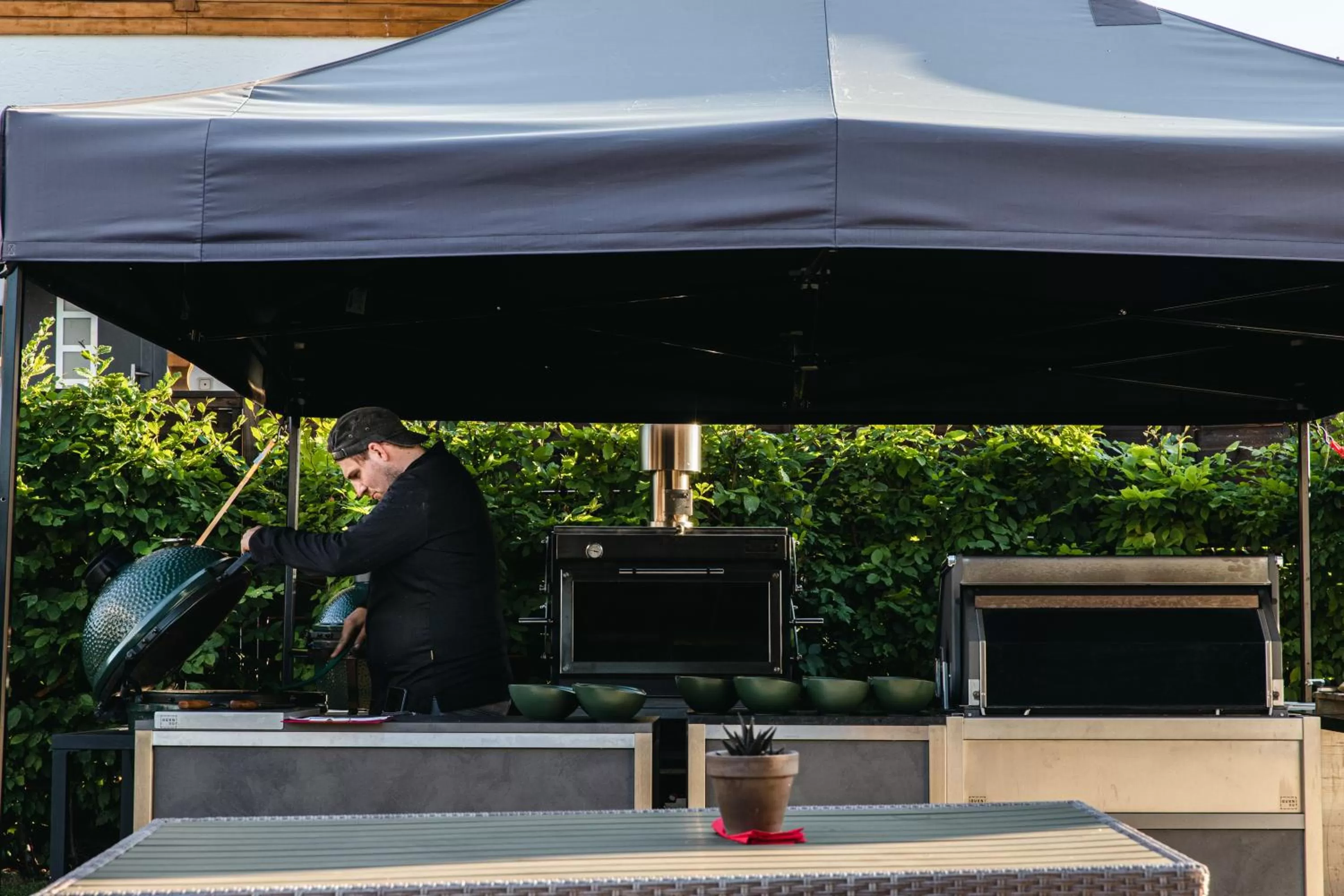 BBQ facilities in Genusshotel Hohenbogen