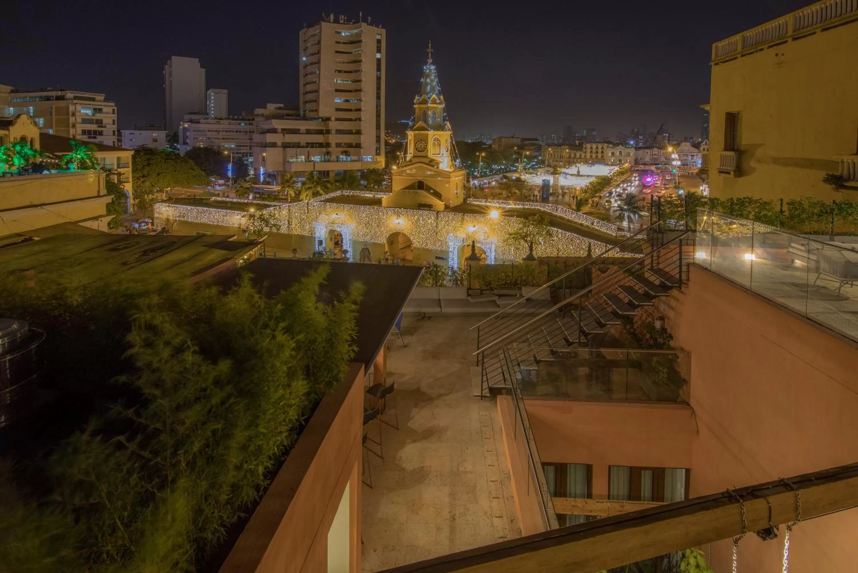 City view in Hotel Santa Catalina By OxoHotel