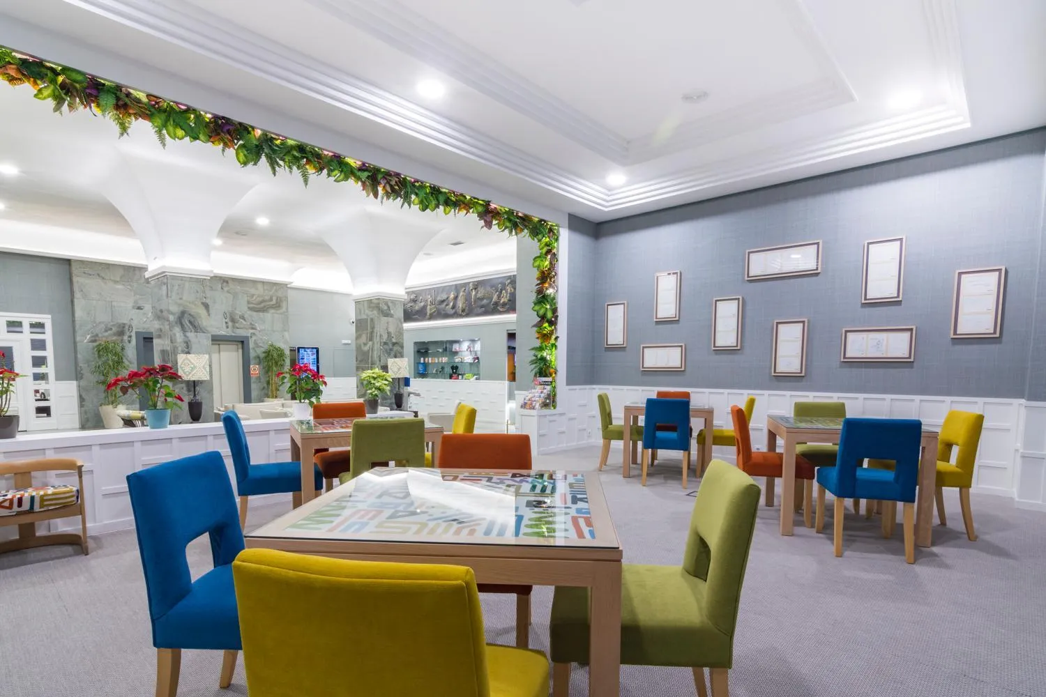 Lobby or reception in Hotel Bahía de Vigo