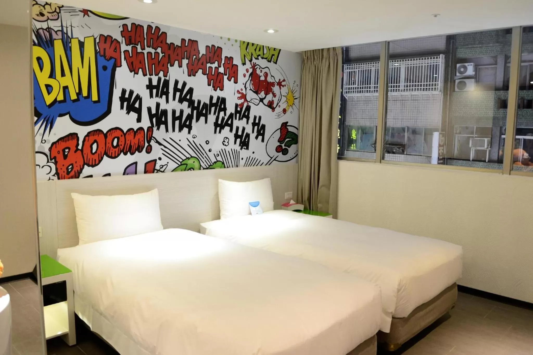 Bed in Wholesome Hotel