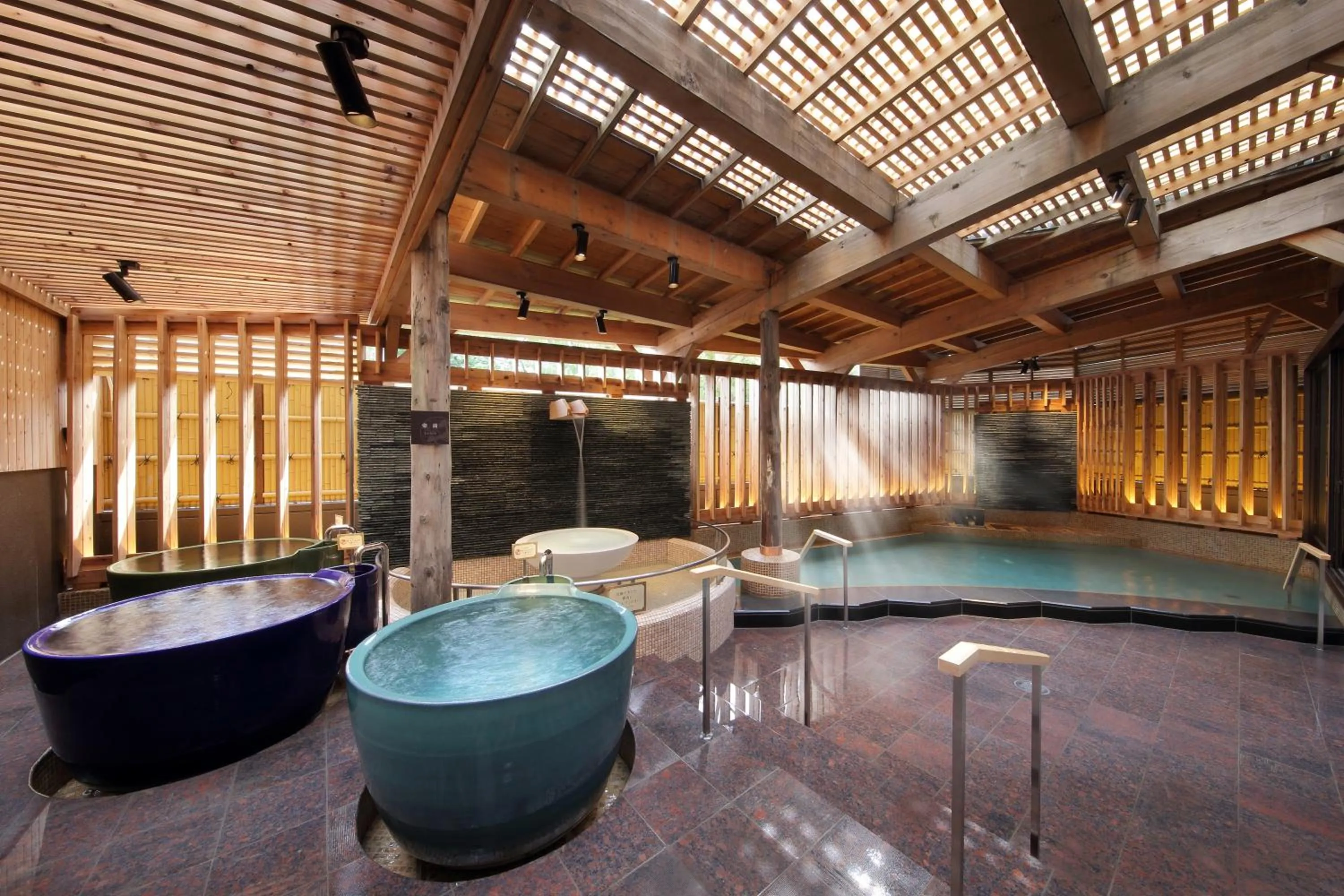 Hot Spring Bath in Hakodate Hotel Banso