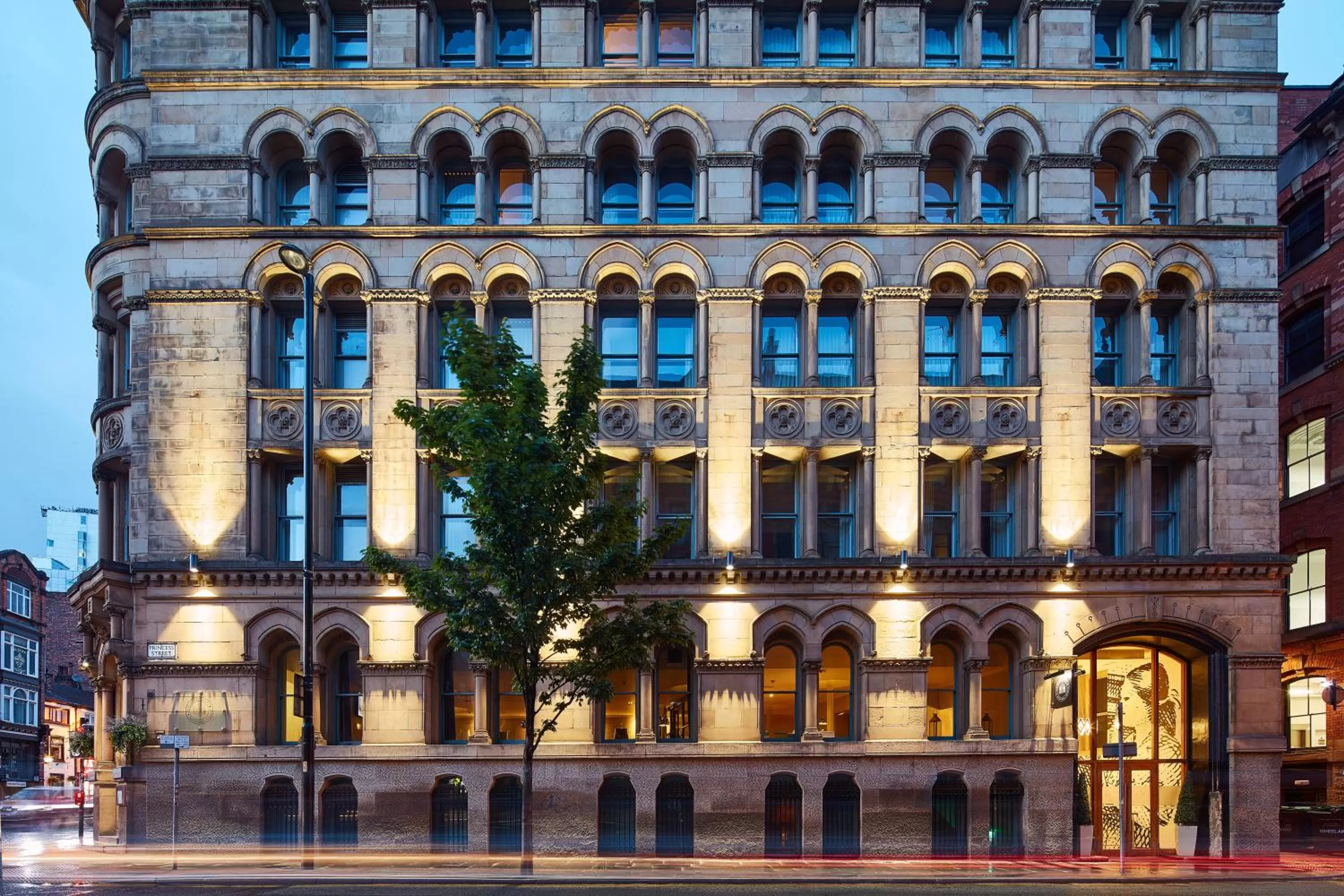 Property building in The Townhouse Manchester