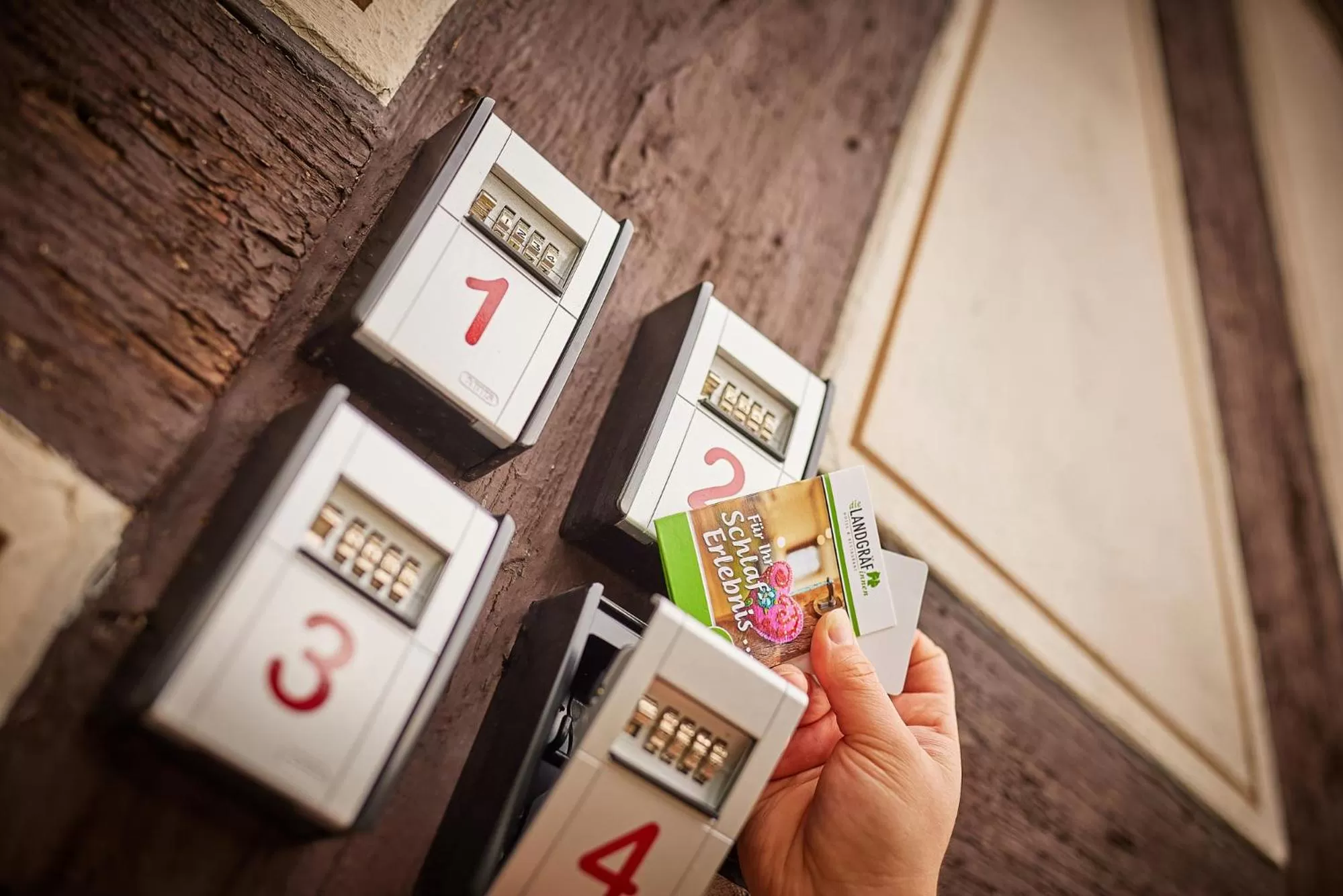 Lobby or reception in Hotel Landgraf