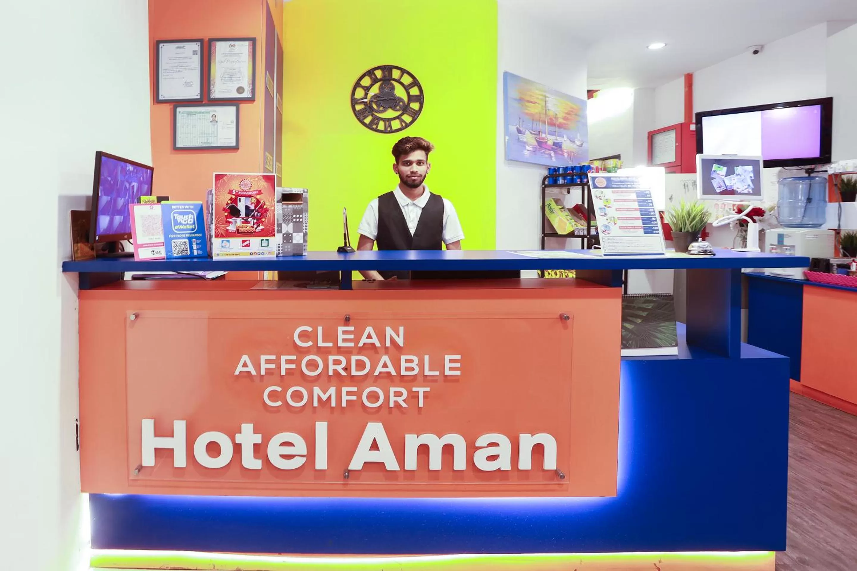 Staff in Hotel Aman- Nilai & KLIA