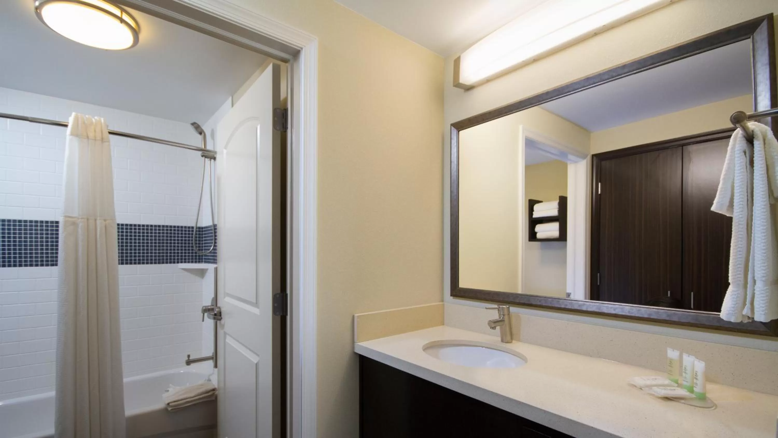 Bathroom in Staybridge Suites Buffalo-Amherst by IHG