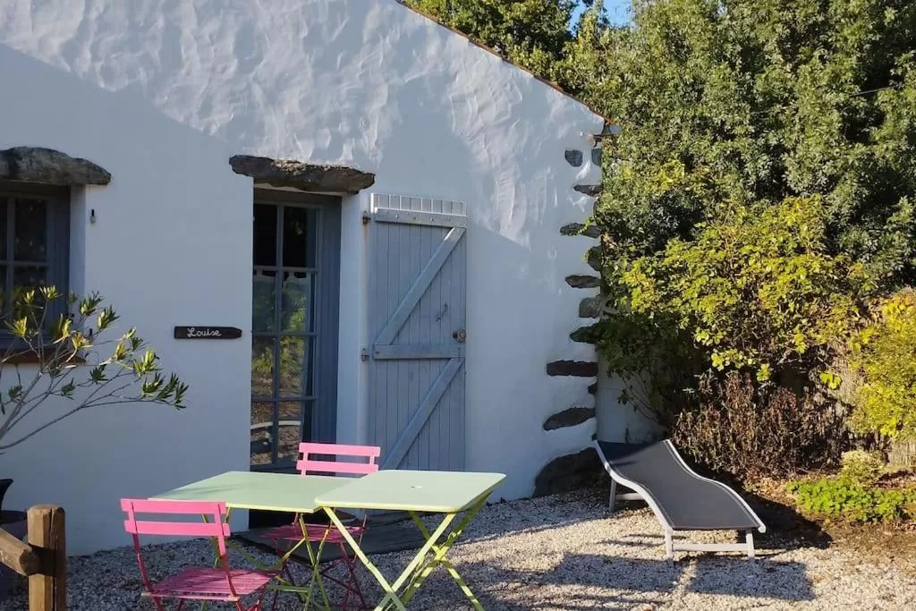 Double Room with Garden View in Les granges du chiron