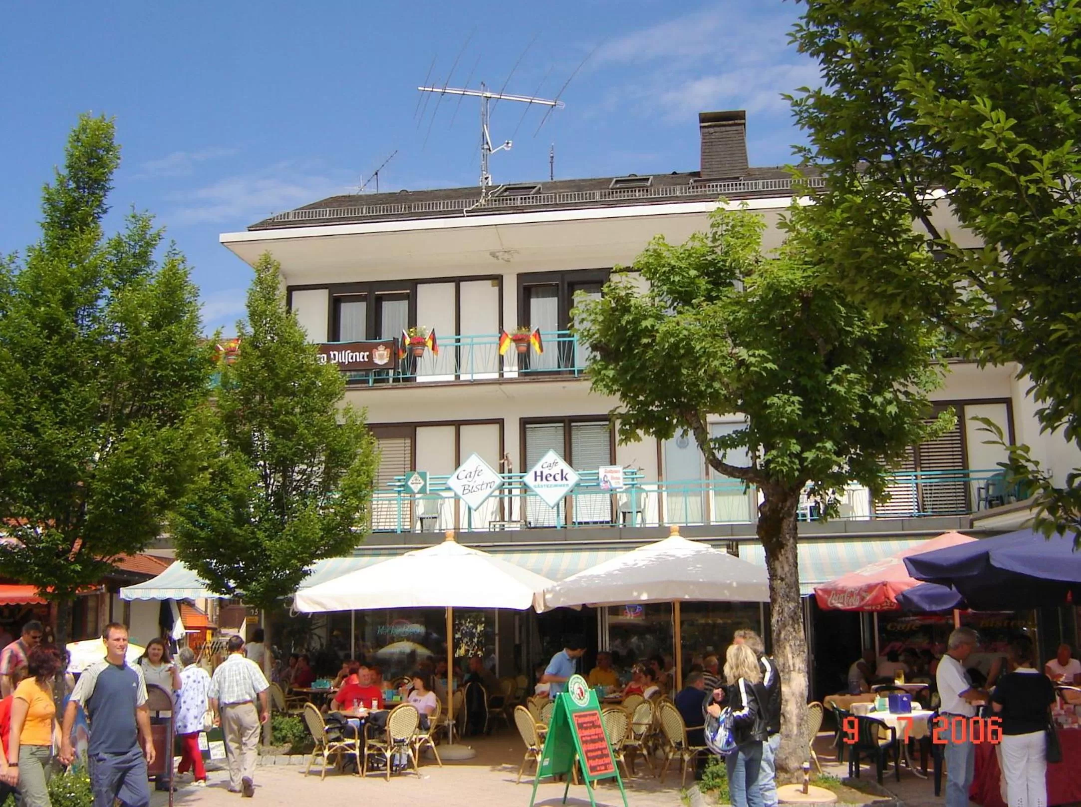 Facade/entrance, Property Building in Gästehaus Café Heck Titisee