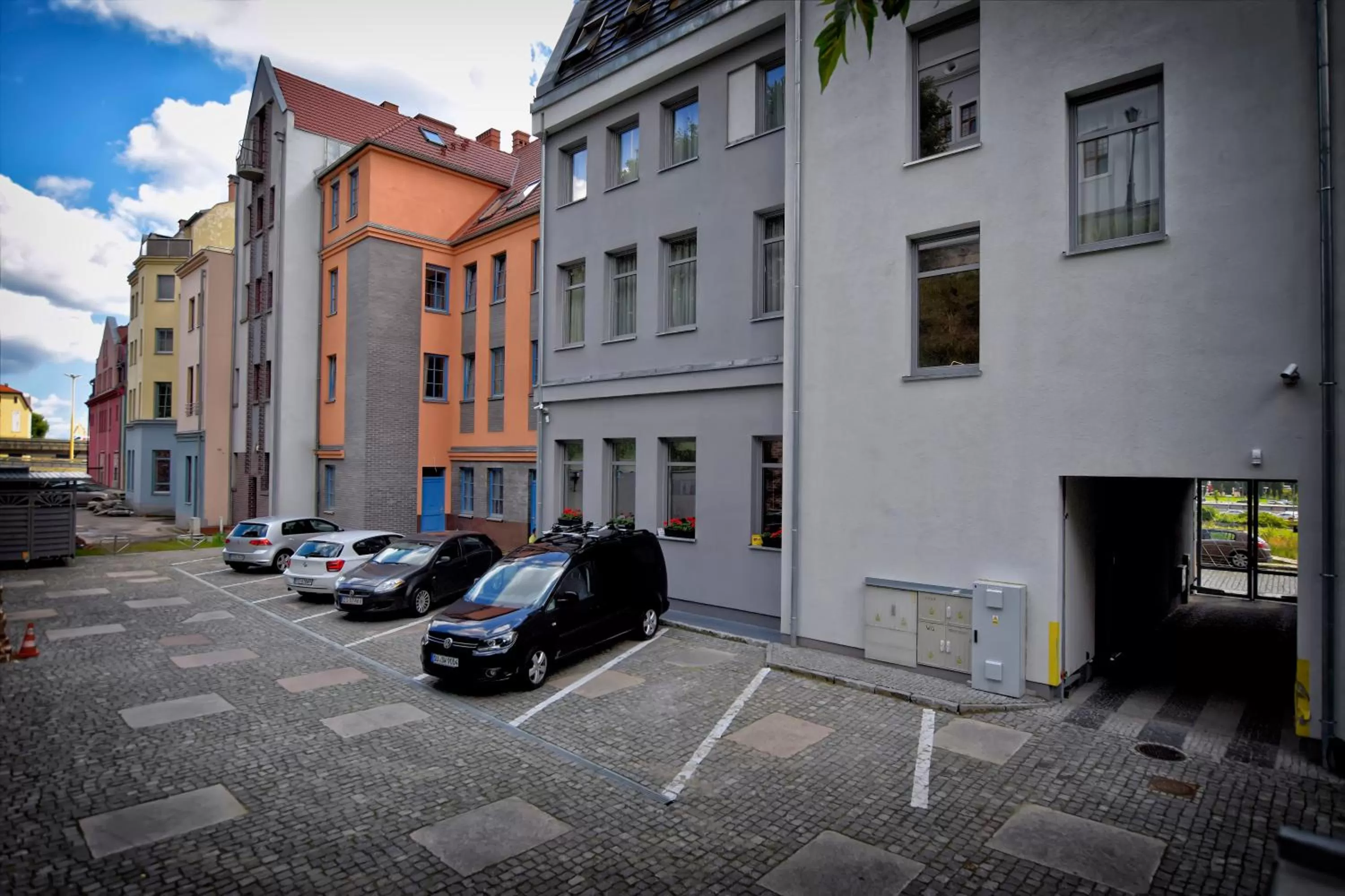 Property building in Hotel Zamek Centrum