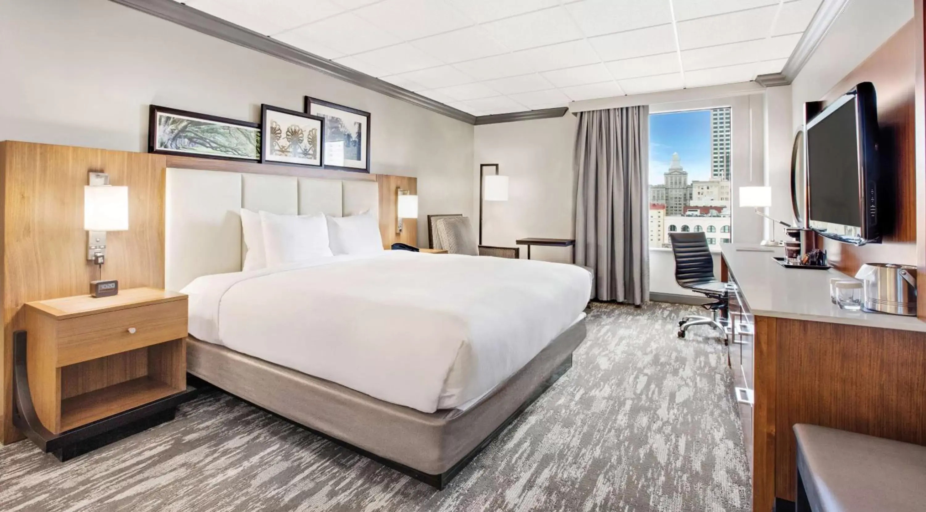 King Room with Bath Tub - Mobility and Hearing Accessible in DoubleTree by Hilton New Orleans King Room with Bath Tub - Mobility and Hearing Accessible in DoubleTree by Hilton New Orleans