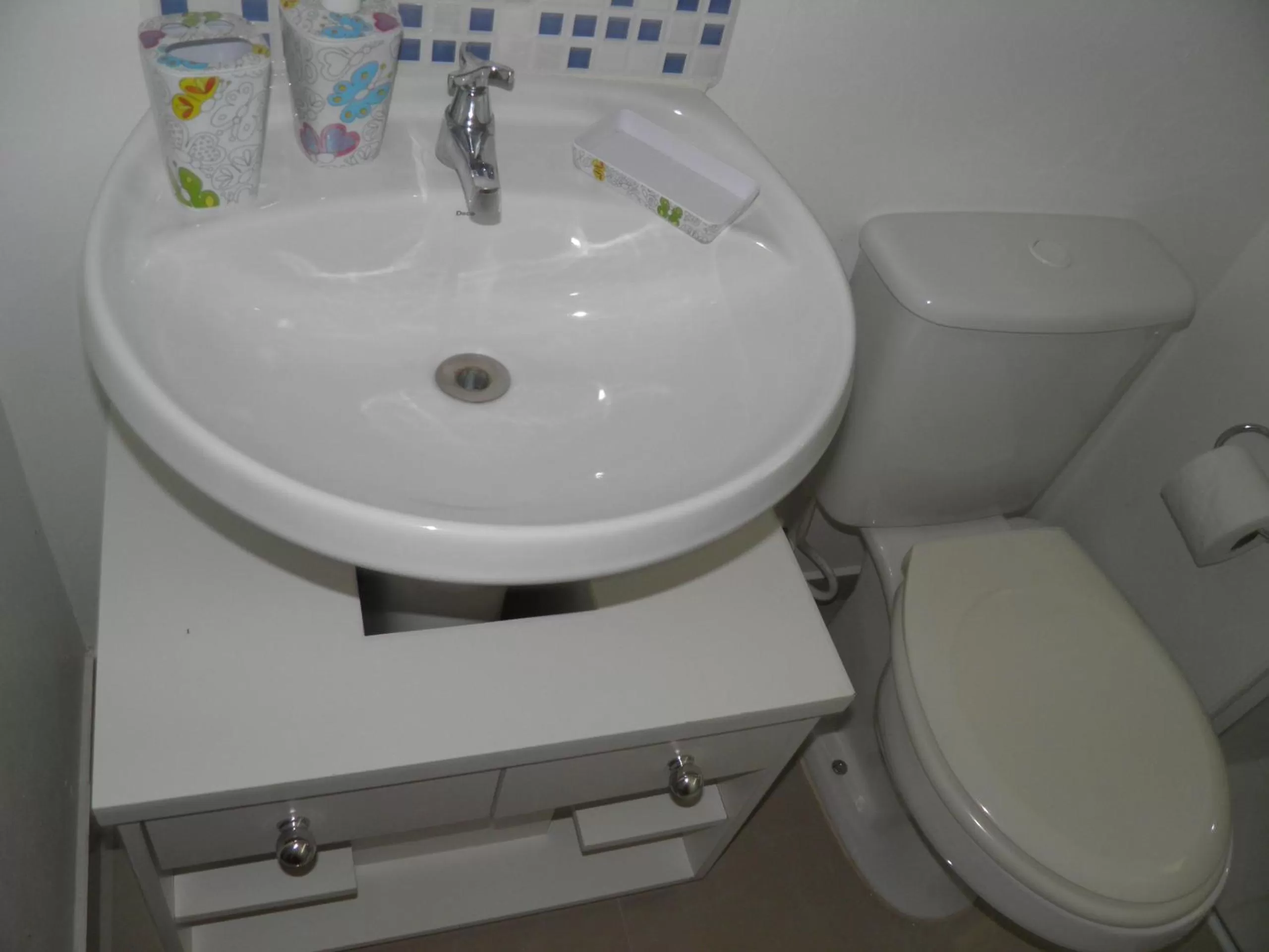 Bathroom in Pousada Mar de Cristal