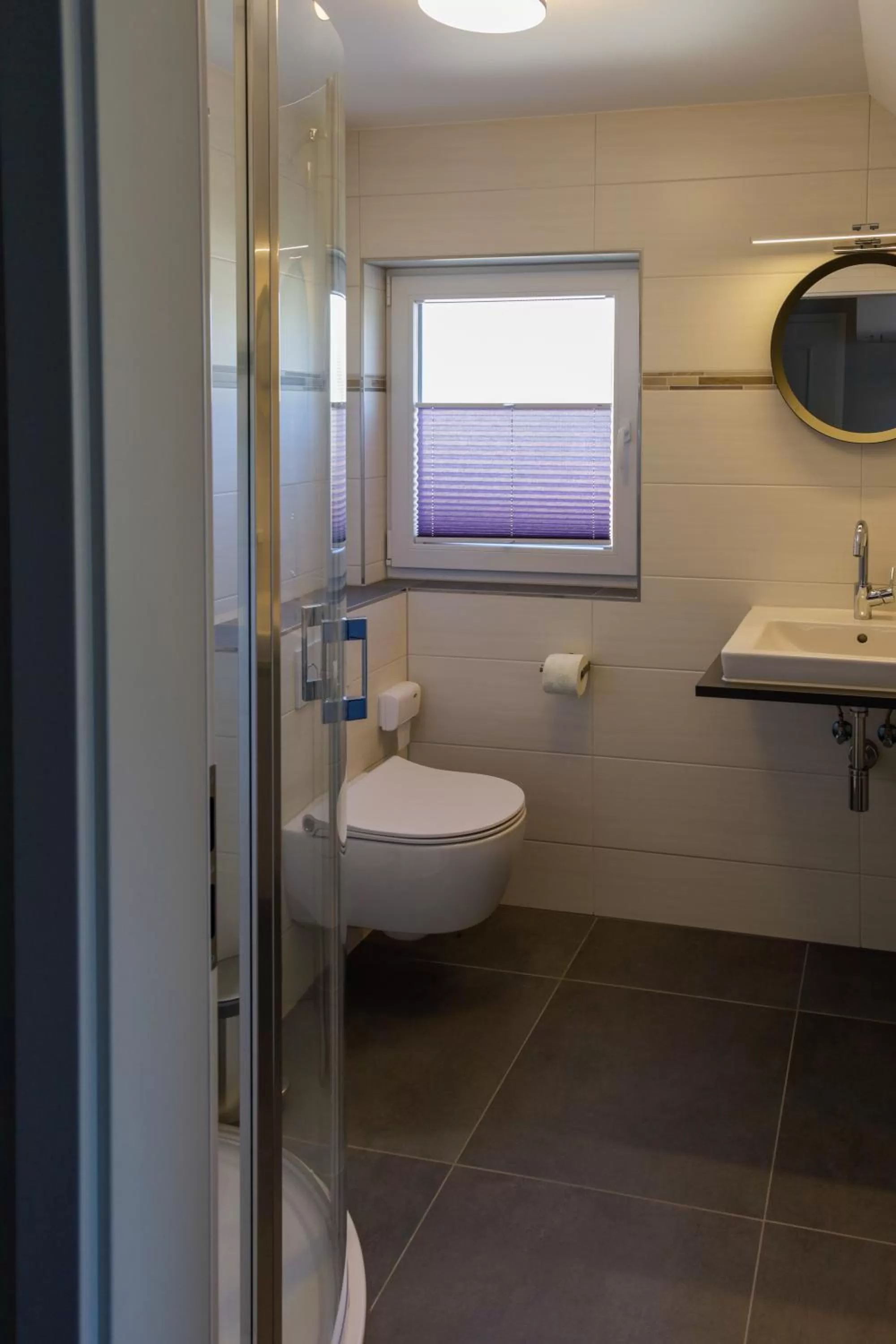 Shower in Hotel Brasserie Chaussee