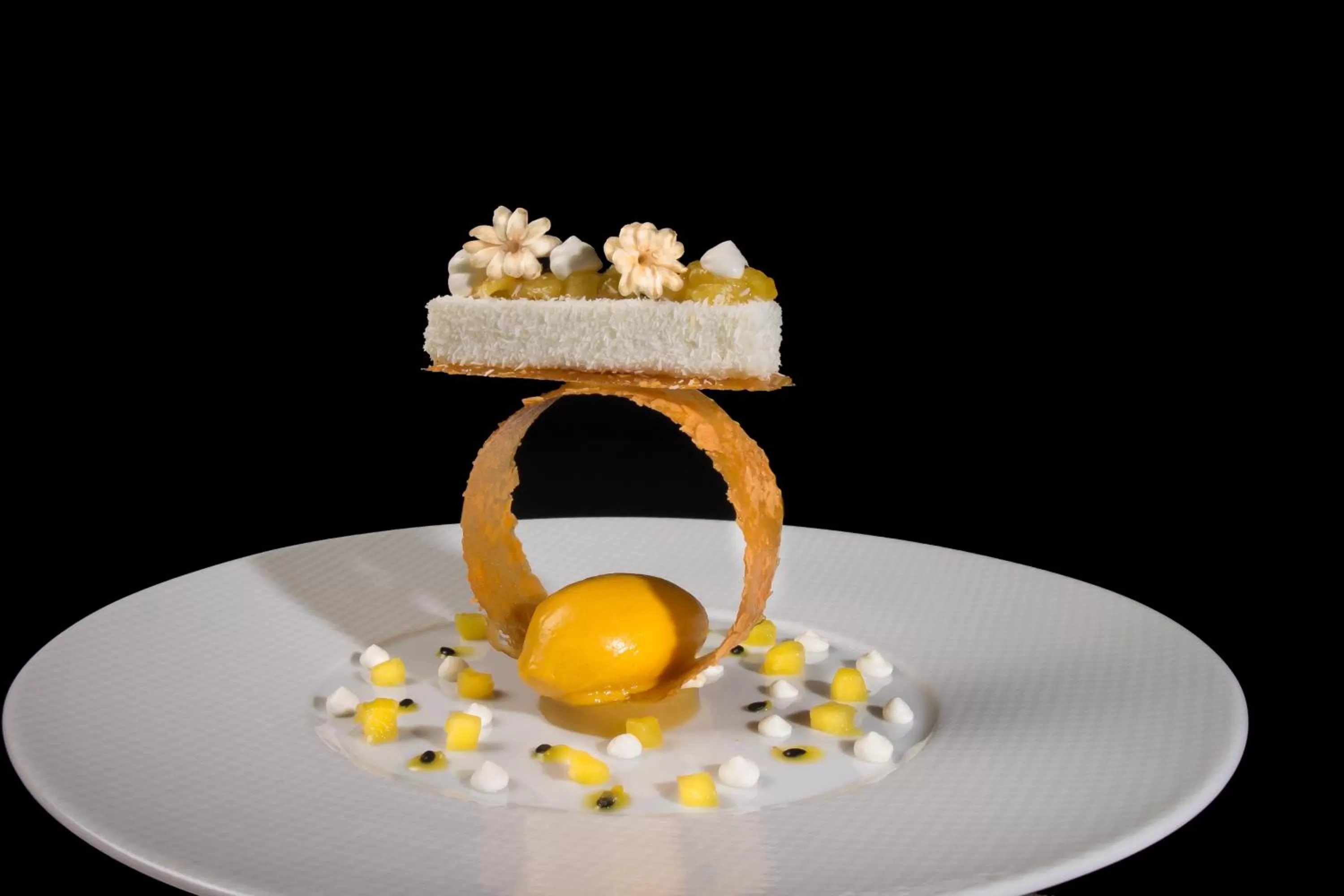 Food close-up in La Côte Saint Jacques