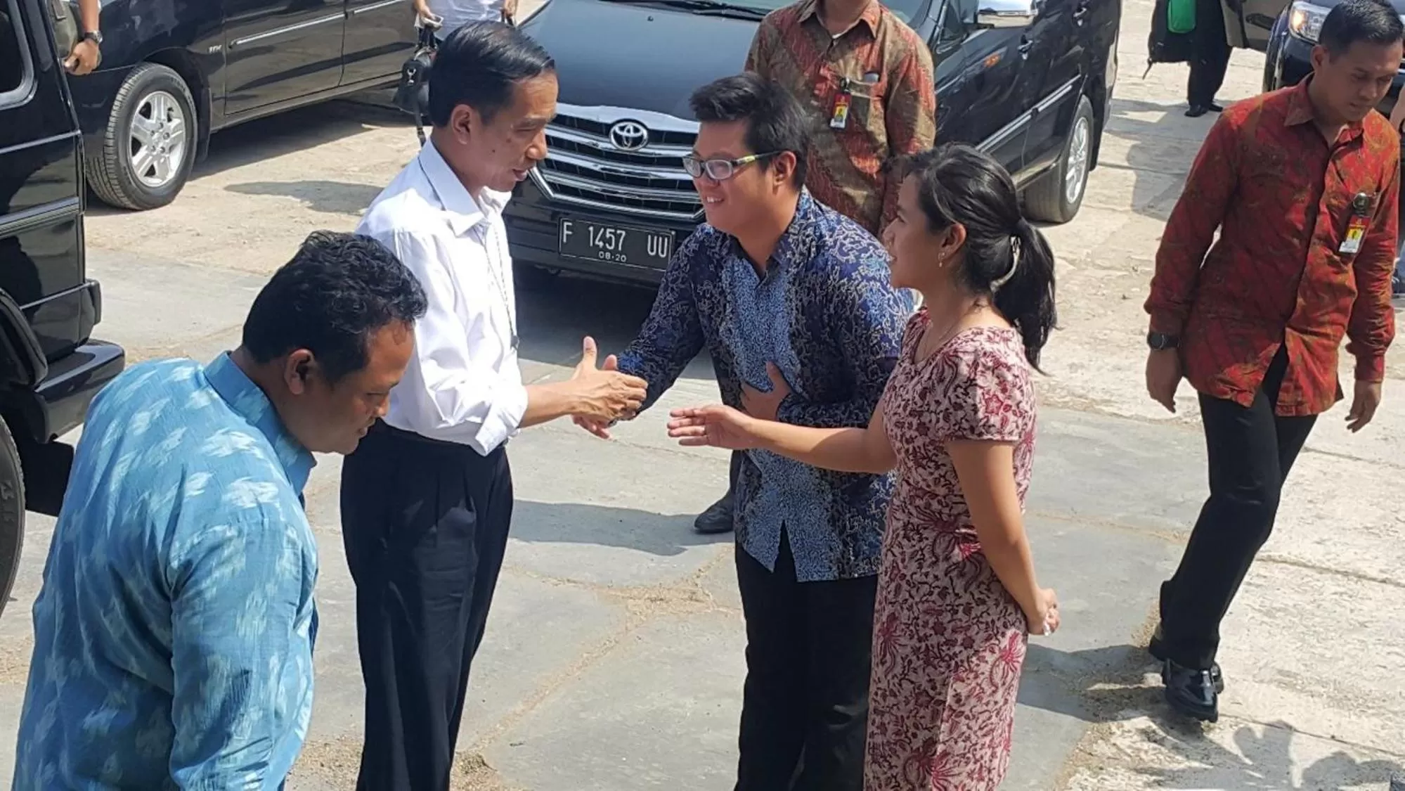 Family in Exotic Komodo Hotel