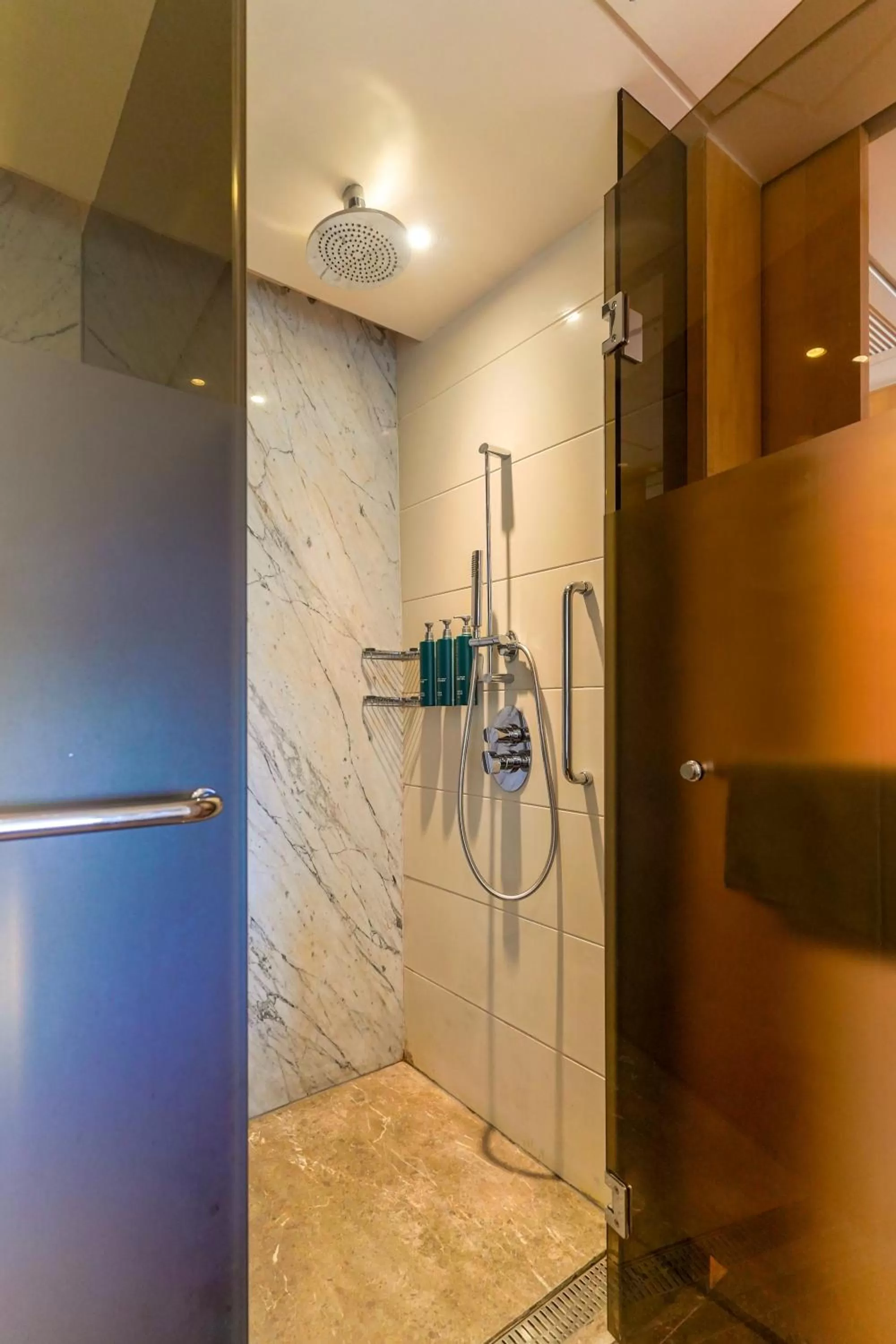 Shower in Hilton Chennai