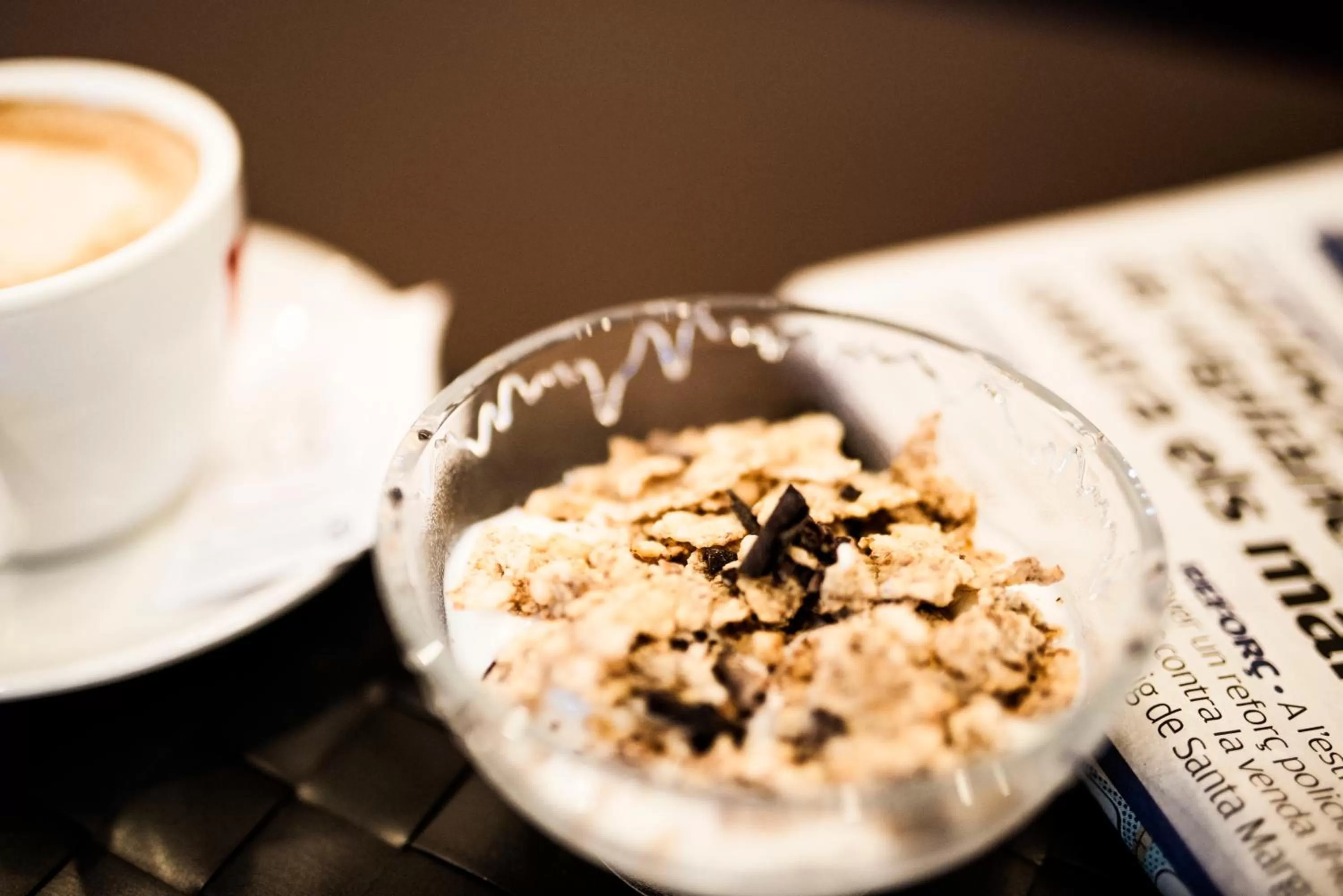 Buffet breakfast in La Trobada Hotel Sport