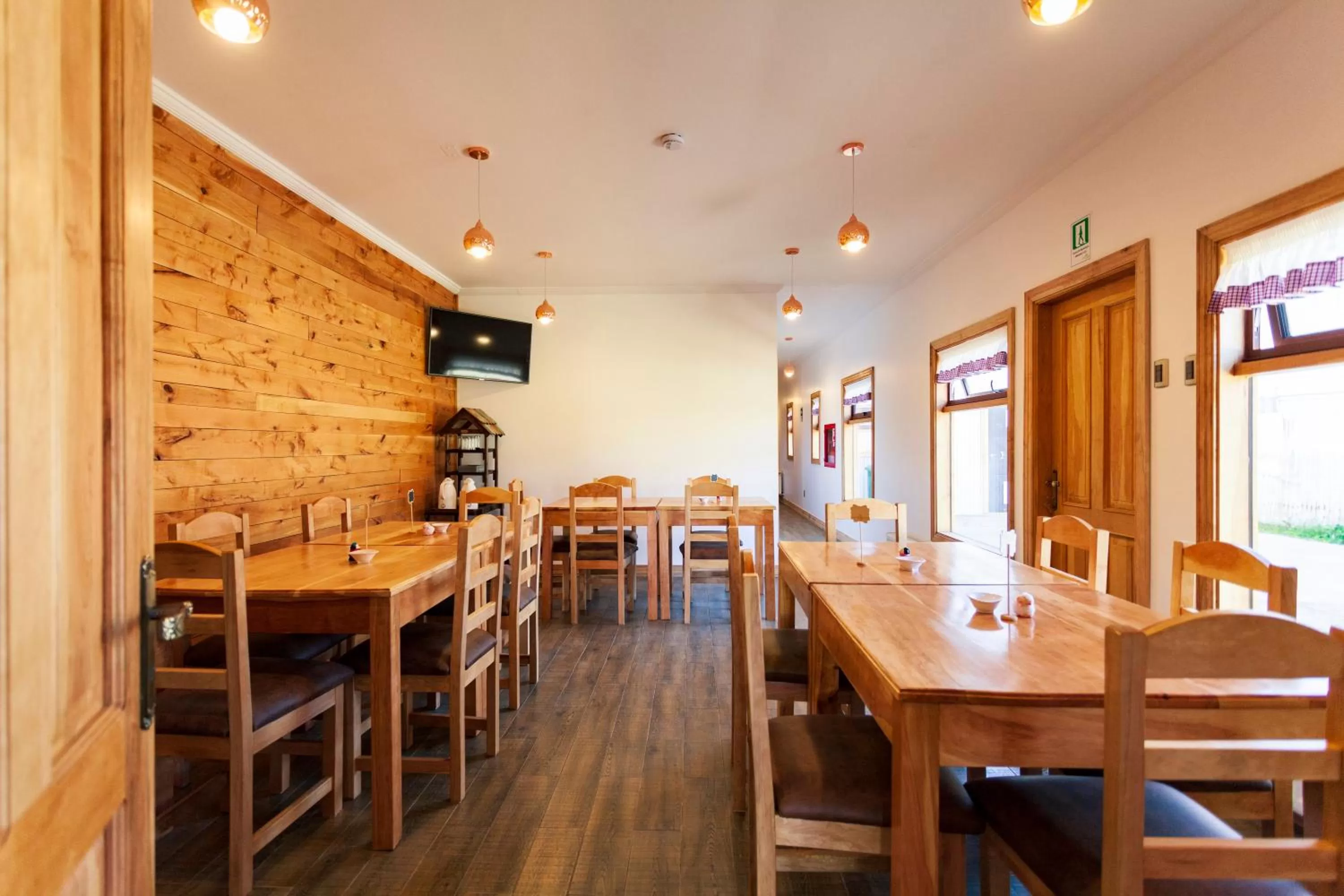 Living room in Hostal Boutique Patagonia Mística