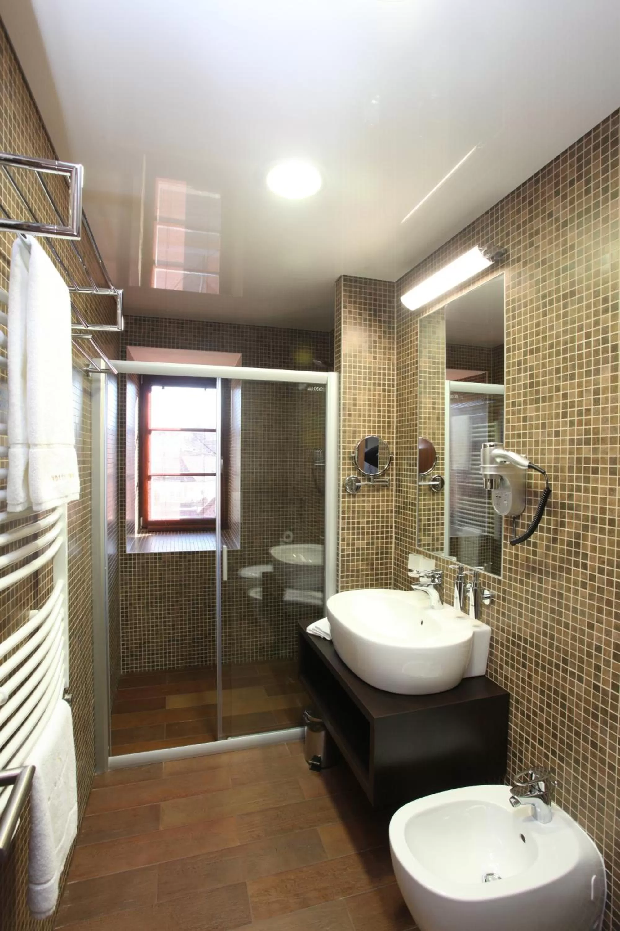 Bathroom in Hotel Sladovna