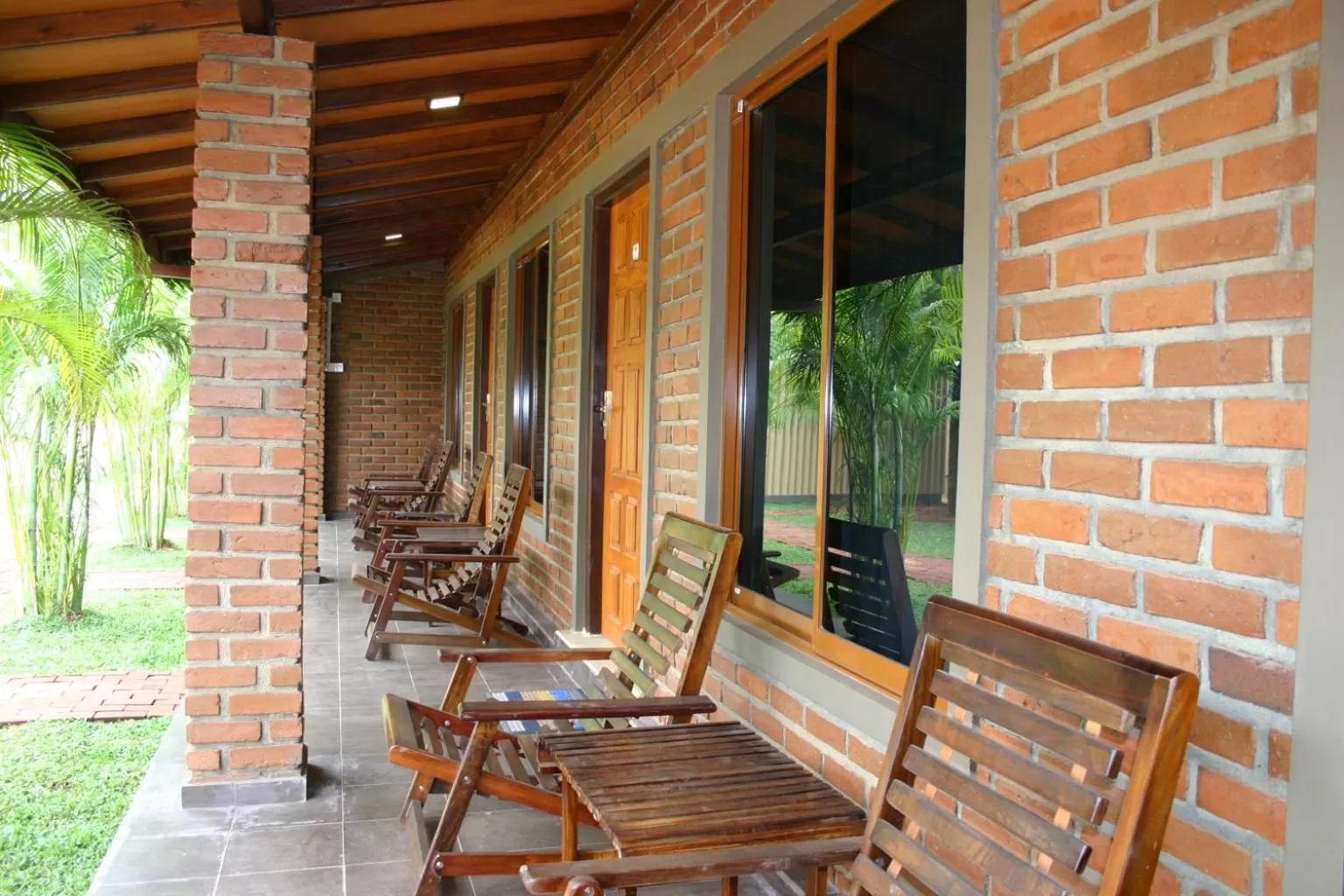 Patio in JKAB Park Hotel