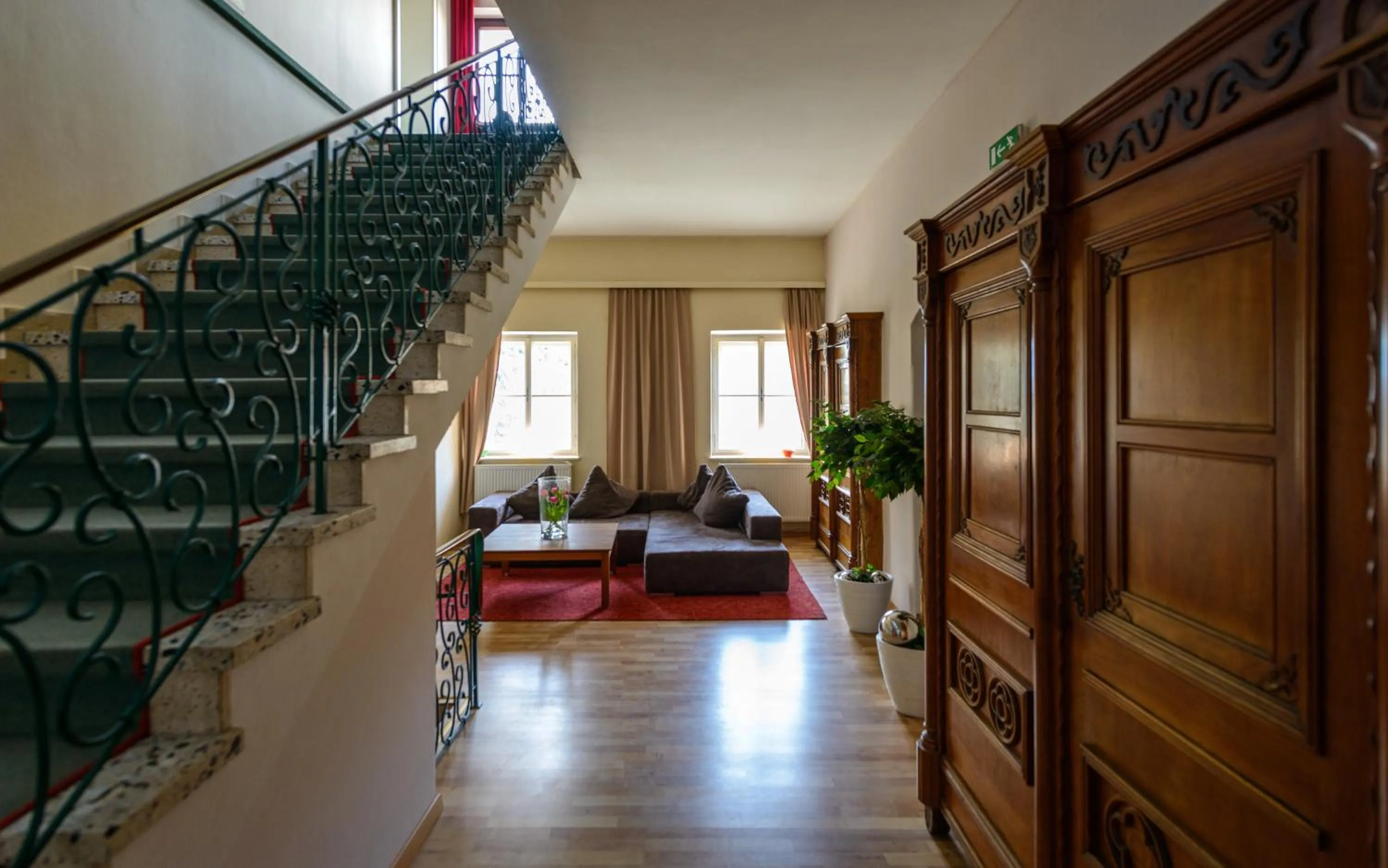 Decorative detail in Hotel Walserwirt