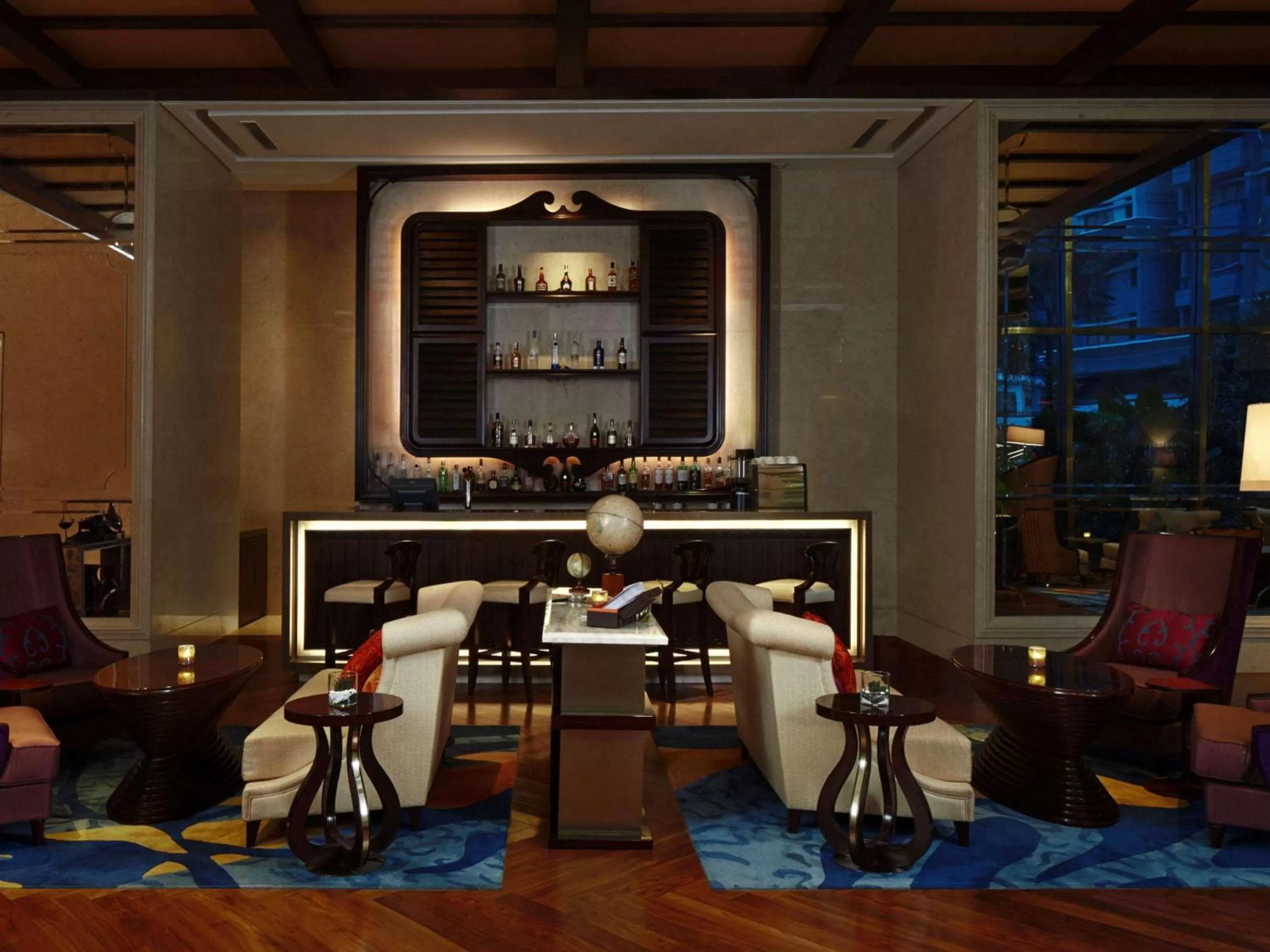 Lounge or bar in Raffles Jakarta