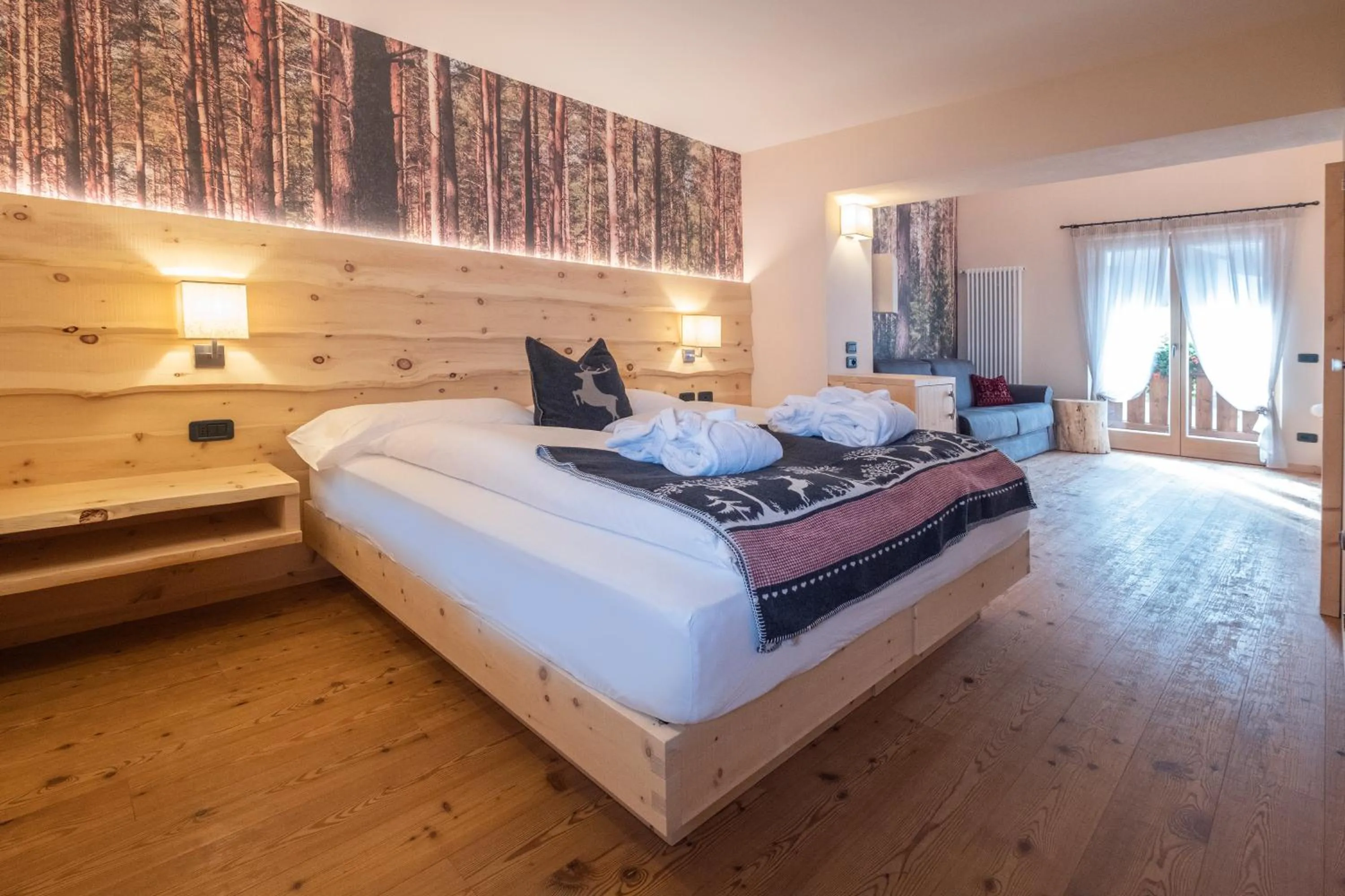 Photo of the whole room, Bed in Hotel Nele