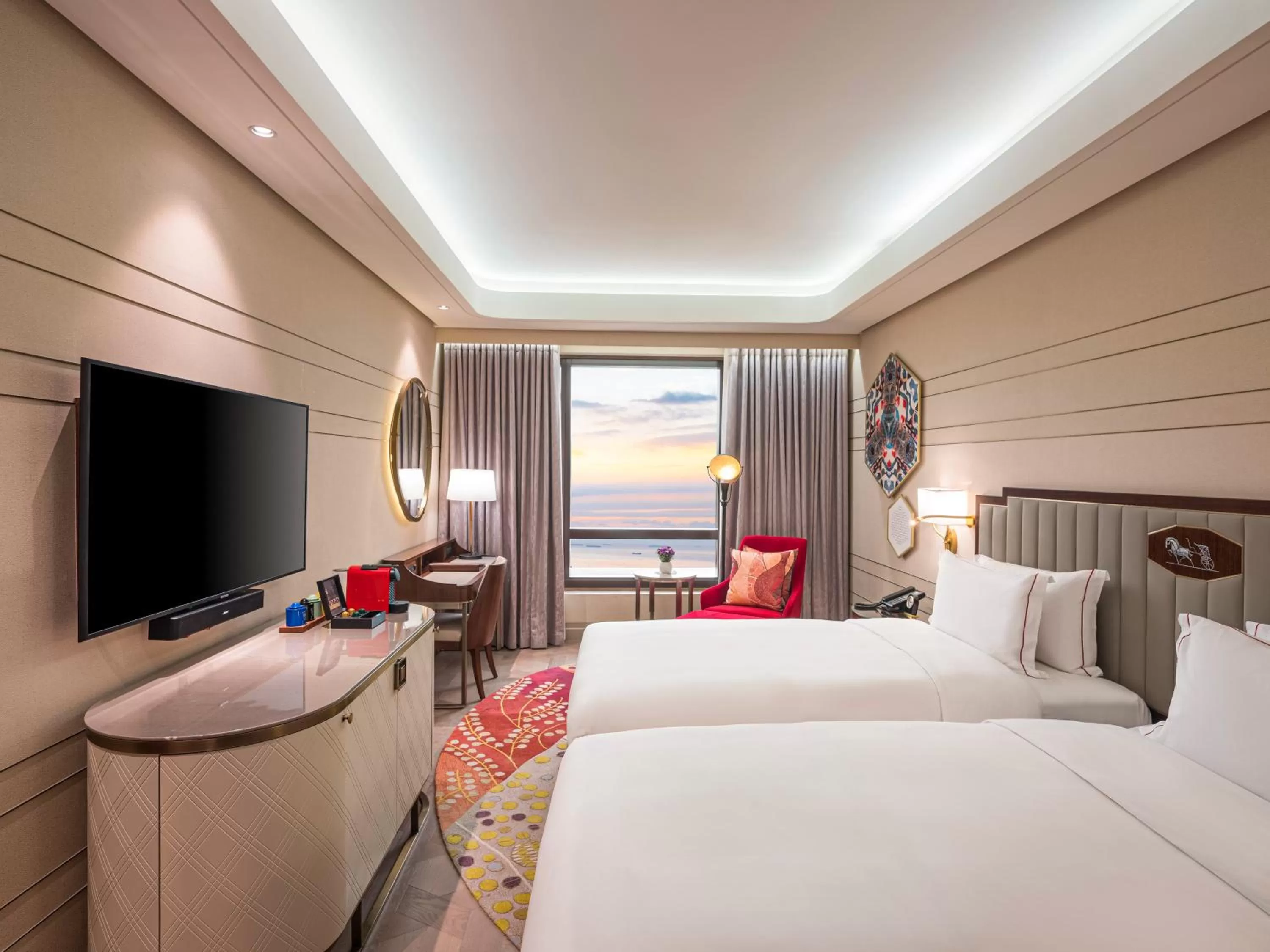 Photo of the whole room, Bed in Admiral Hotel Manila - MGallery Collection