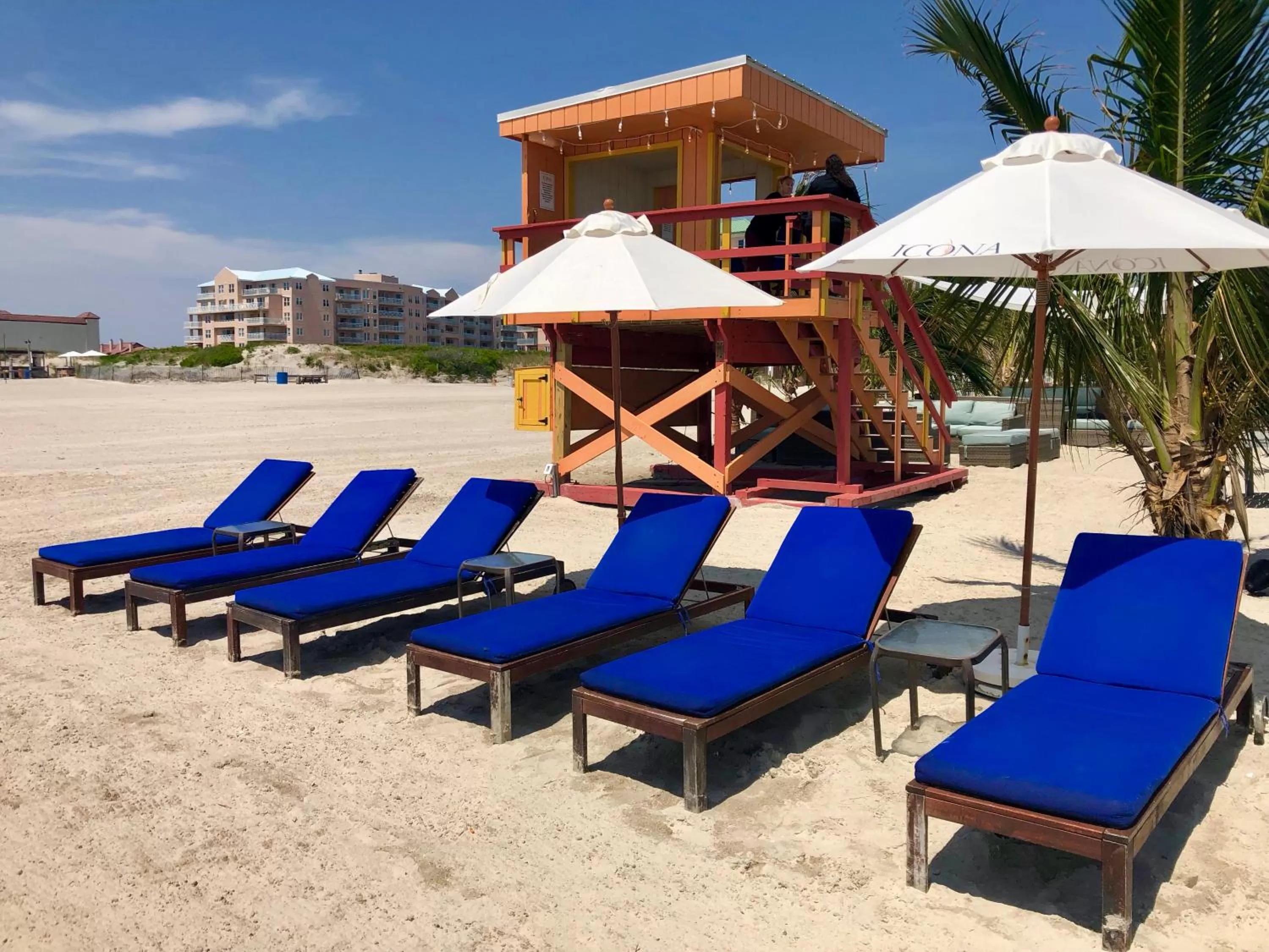 sunbed in ICONA Diamond Beach